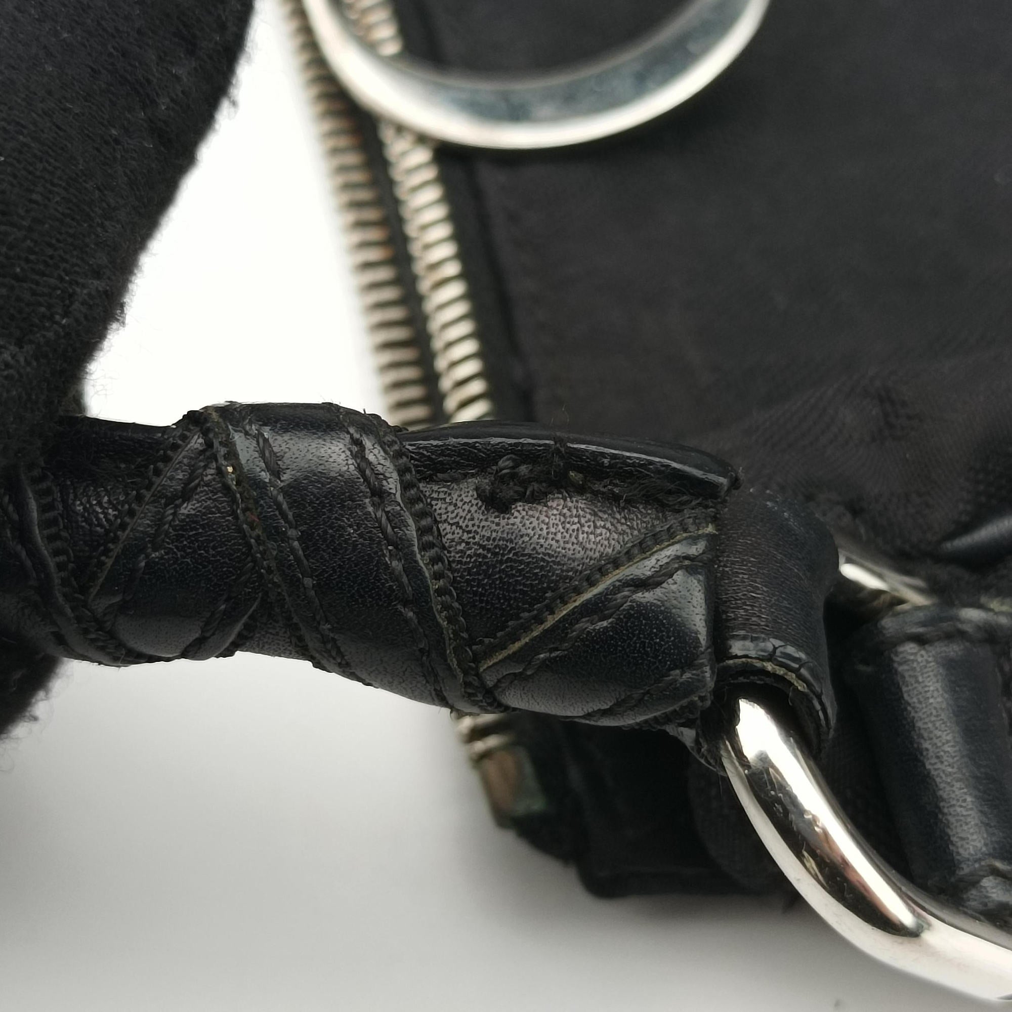Lovely Trotter Black Nylon×Leather 08-BO-0057ラブリー トロッター ブラック ナイロンxレザー 08-BO-0057