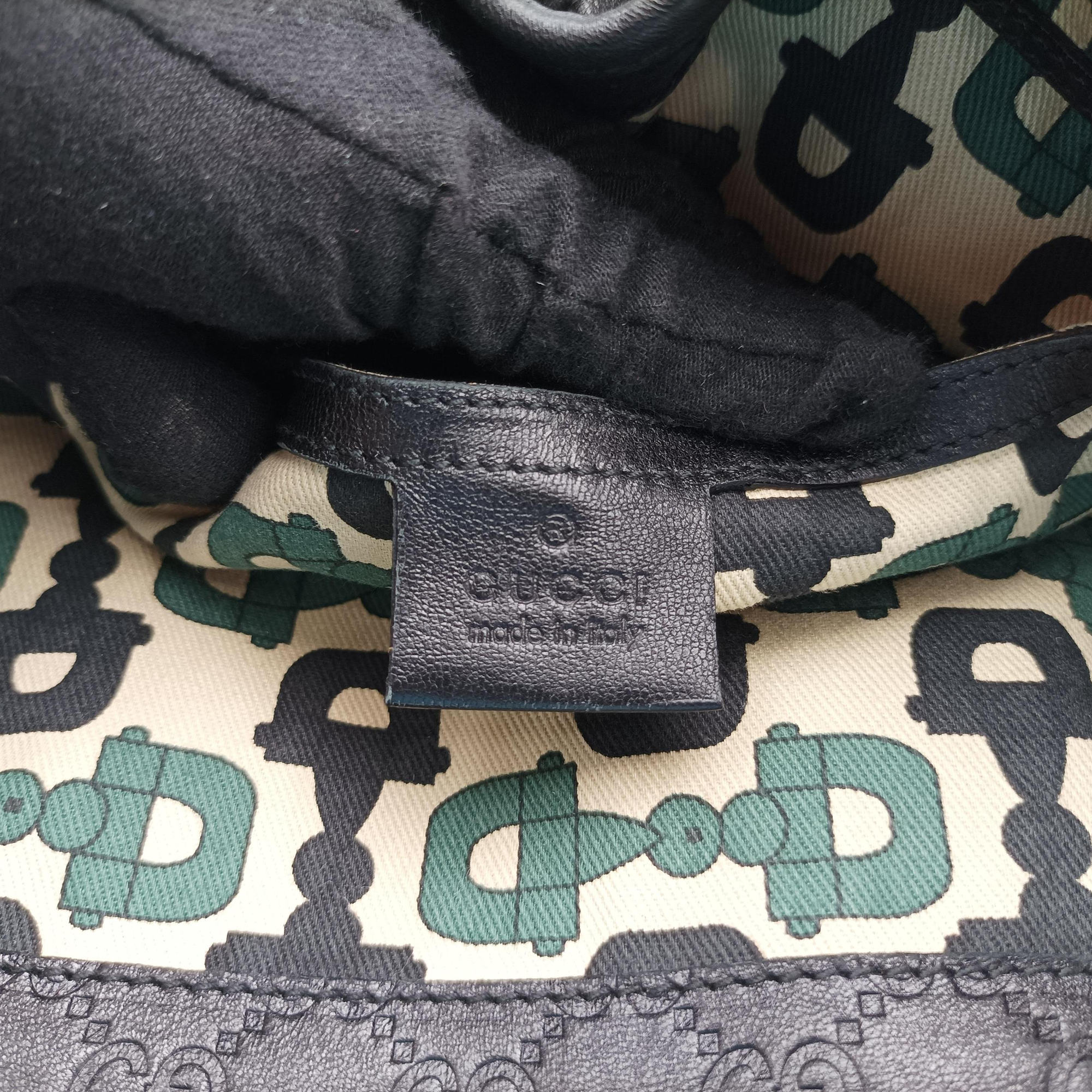 New Jackie Black Leather 203493 C3483222ニュージャッキー ブラック レザー 203493 C3483222