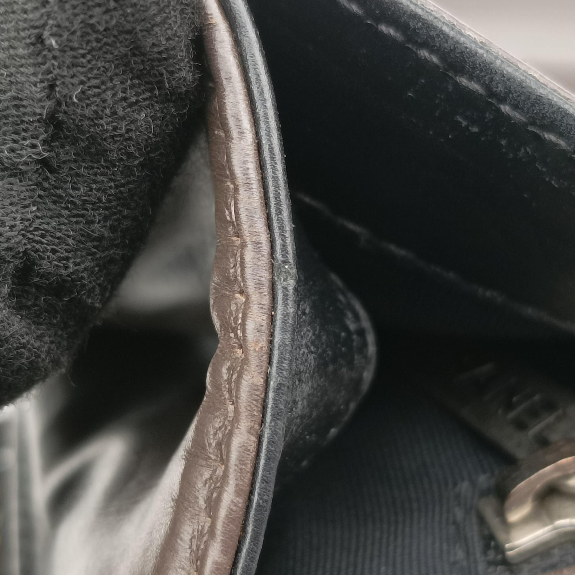BOY CHANEL Black×Brown Leather A66713 15338644ボーイシャネル ブラック×ブラウン レザー A66713 15338644