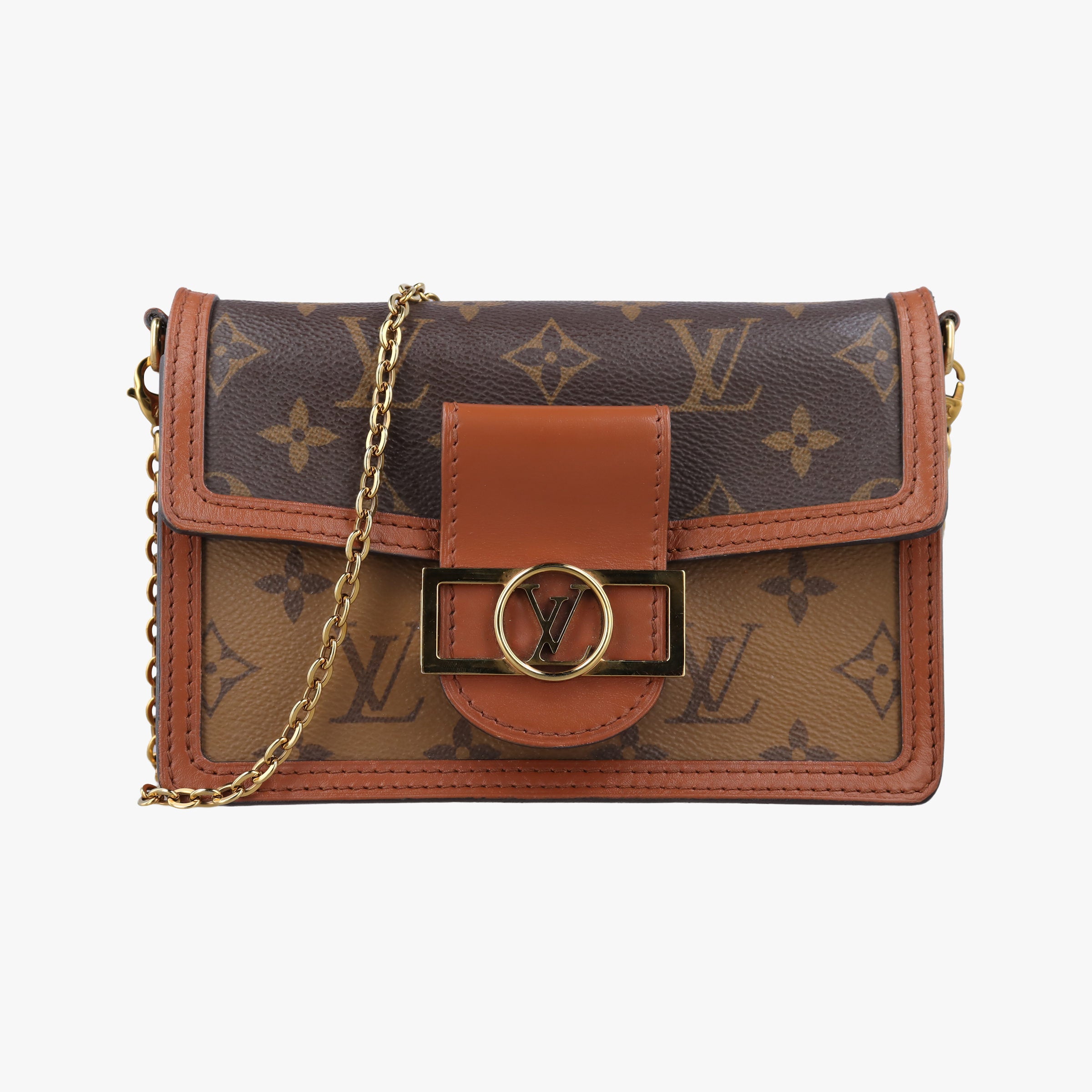 Portefeuille Dauphine Brown Monogram Reverse M68746 SP3220ポルトフォイユ ドーフィーヌ モノグラム/ブラウン モノグラム リバース M68746 SP3220