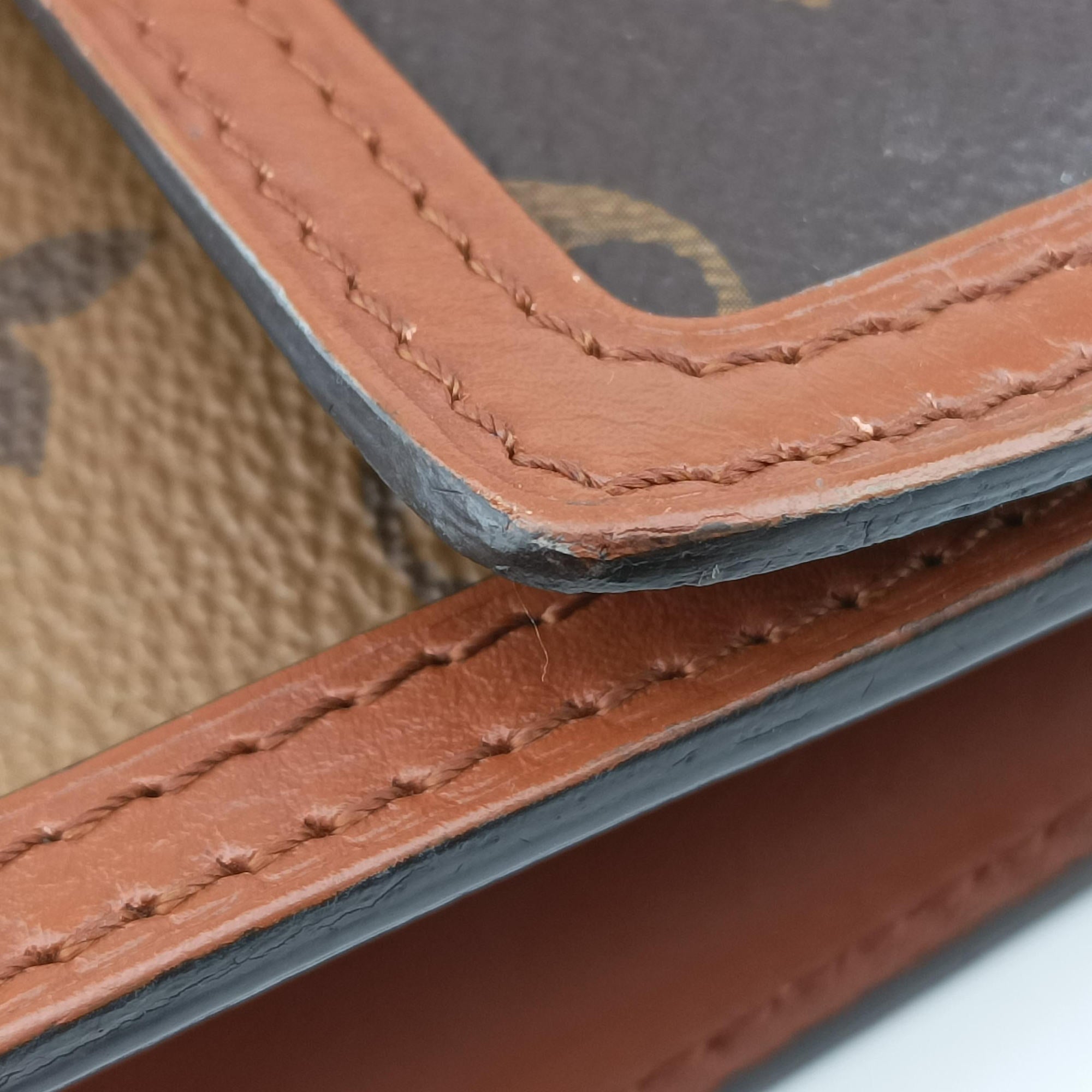 Portefeuille Dauphine Brown Monogram Reverse M68746 SP3220ポルトフォイユ ドーフィーヌ モノグラム/ブラウン モノグラム リバース M68746 SP3220