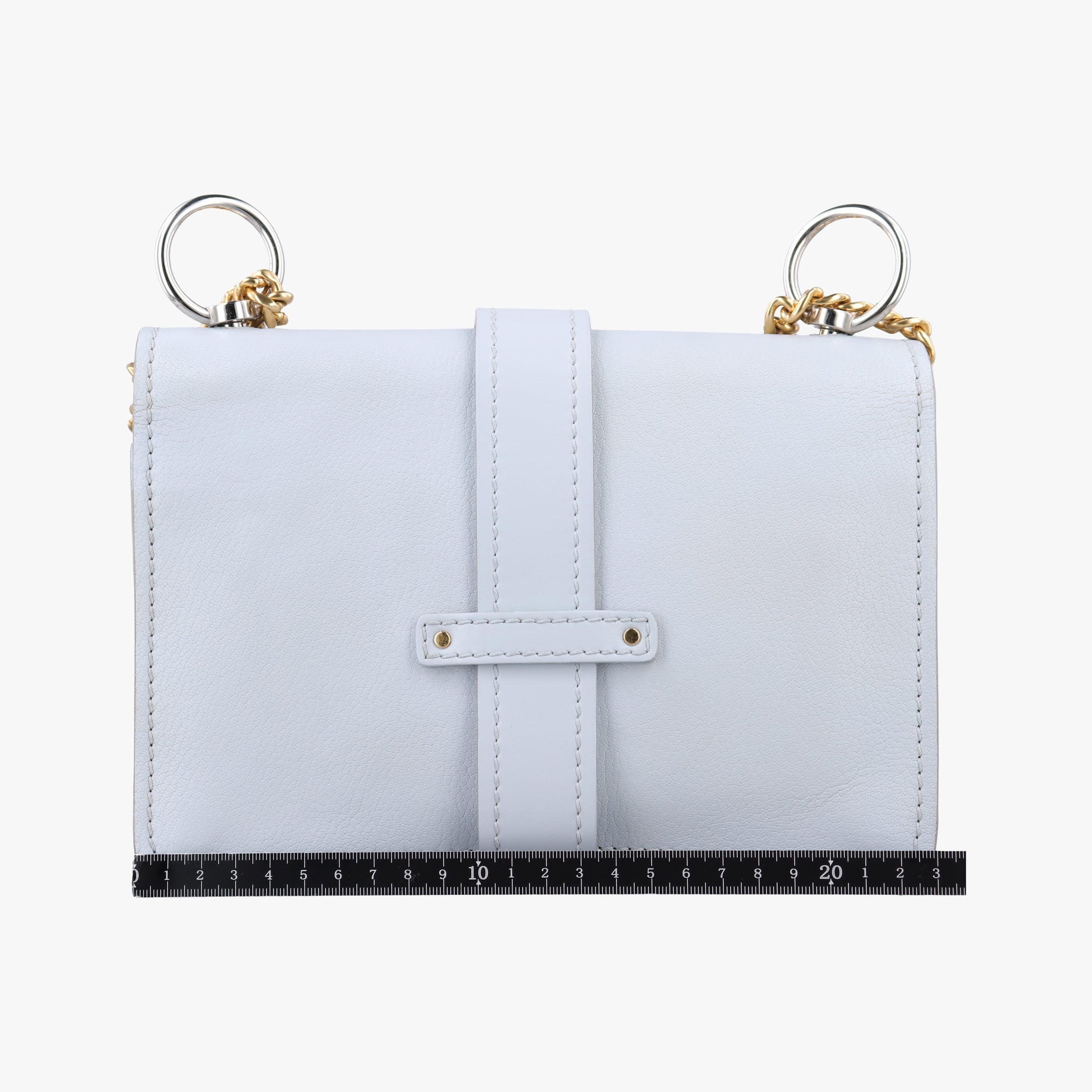 Abbey Chain Mini Light Blue Leather 04195765-9アビー チェーン ミニ ライトブルー レザー 04195765-9