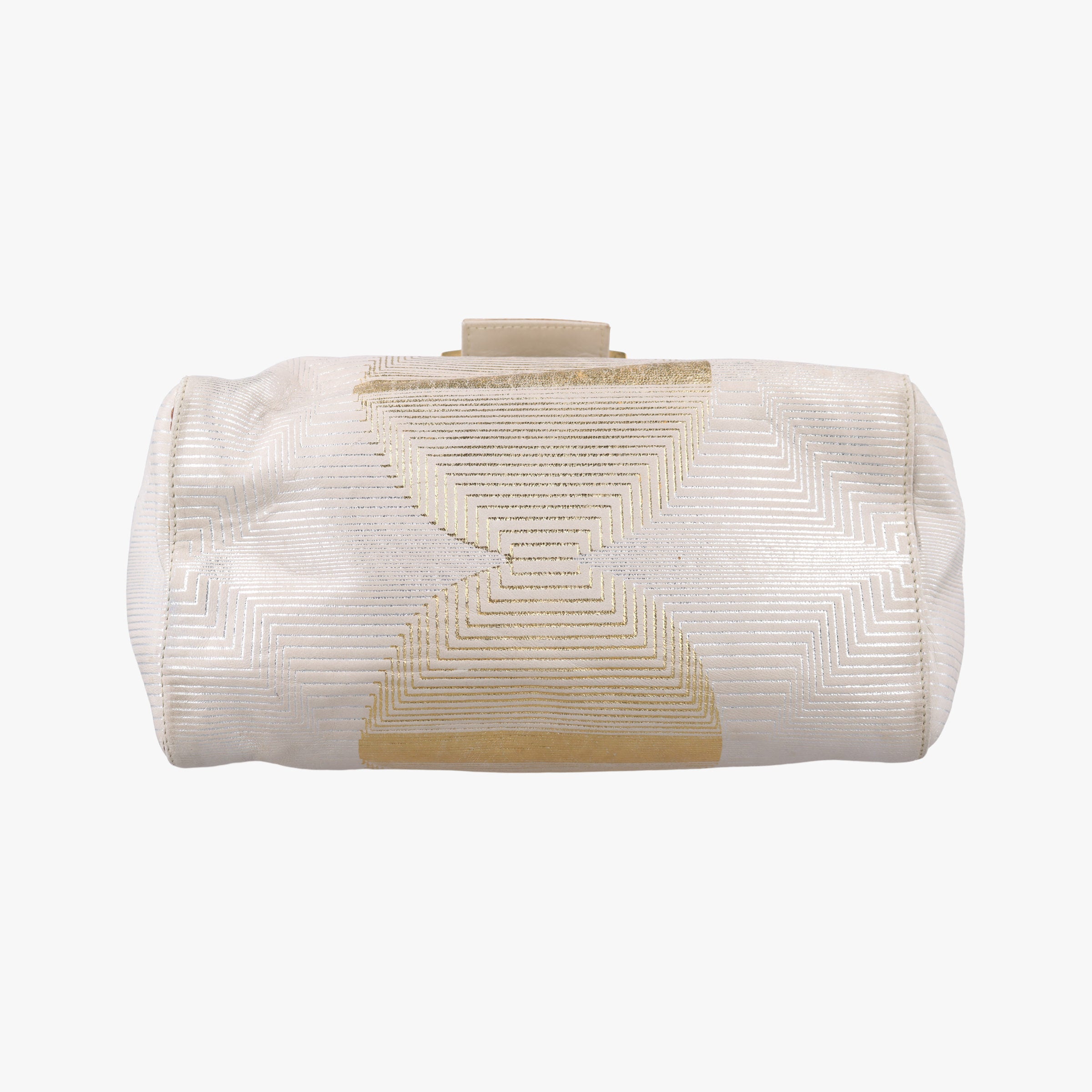 Bento Box Beige×Golden Canvas×Leather 101633 10163350002ベントー ボックス ベージュ×ゴールド キャンバス×レザー 101633 10163350002
