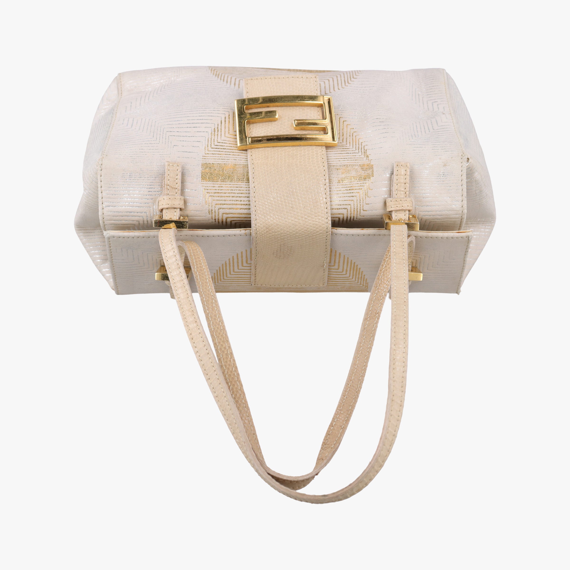 Bento Box Beige×Golden Canvas×Leather 101633 10163350002ベントー ボックス ベージュ×ゴールド キャンバス×レザー 101633 10163350002