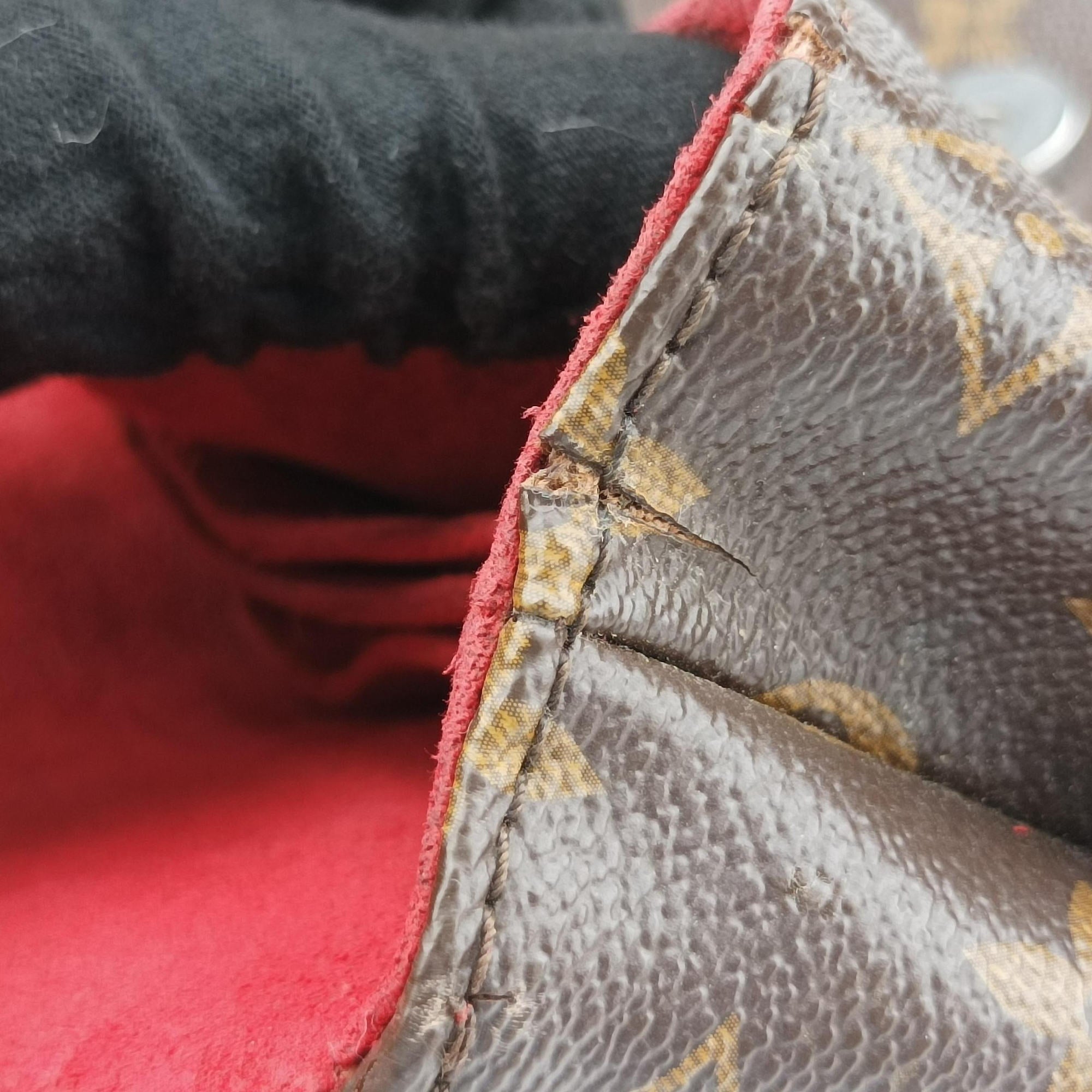 SAINT MICHEL brown×COQUELICOT Monogram Canvas×Epi Leather M44031 CA1157サンミシェル モノグラム/ブラウン×コクリコ モノグラムキャンバス×エピレザー M44031 CA1157