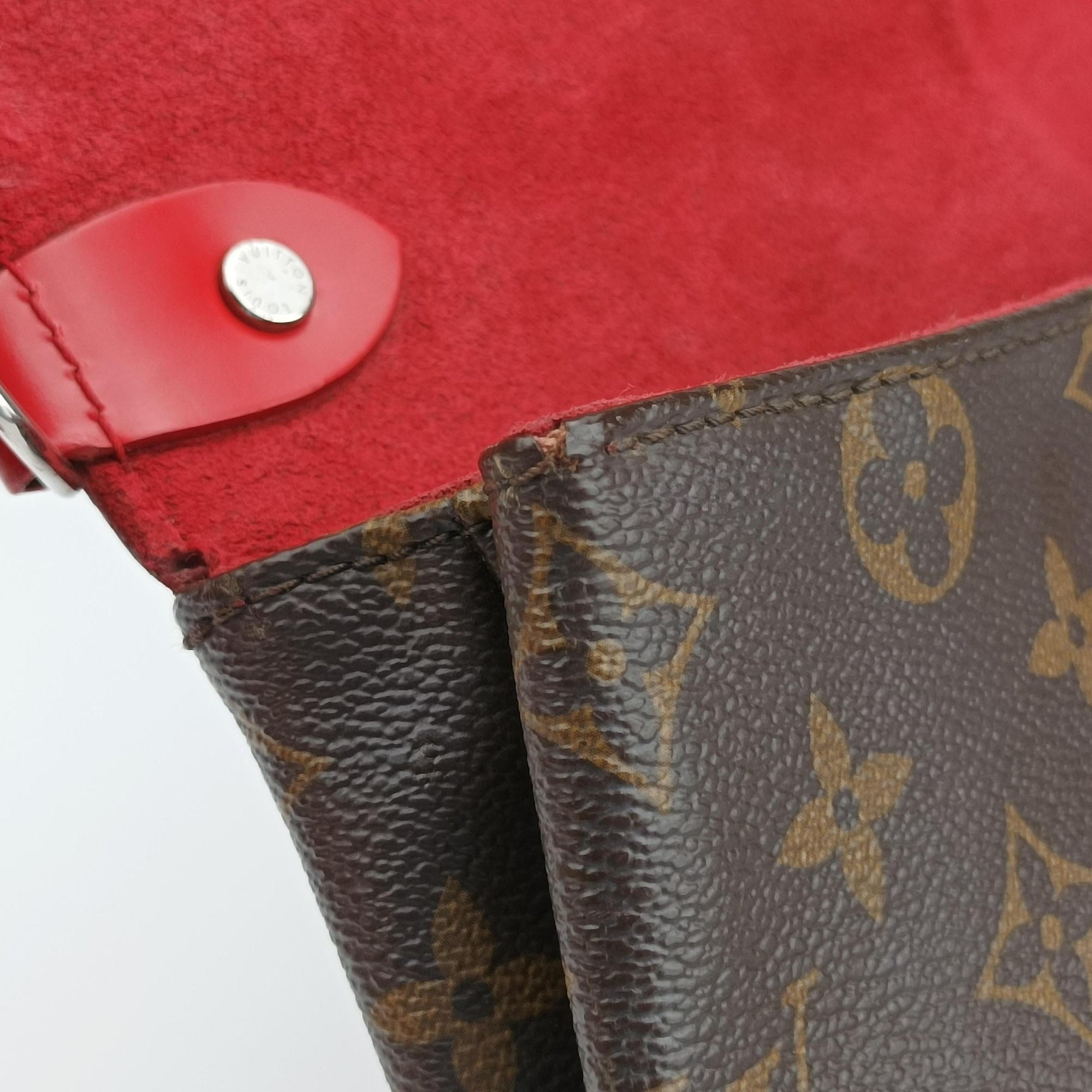 SAINT MICHEL brown×COQUELICOT Monogram Canvas×Epi Leather M44031 CA1157サンミシェル モノグラム/ブラウン×コクリコ モノグラムキャンバス×エピレザー M44031 CA1157
