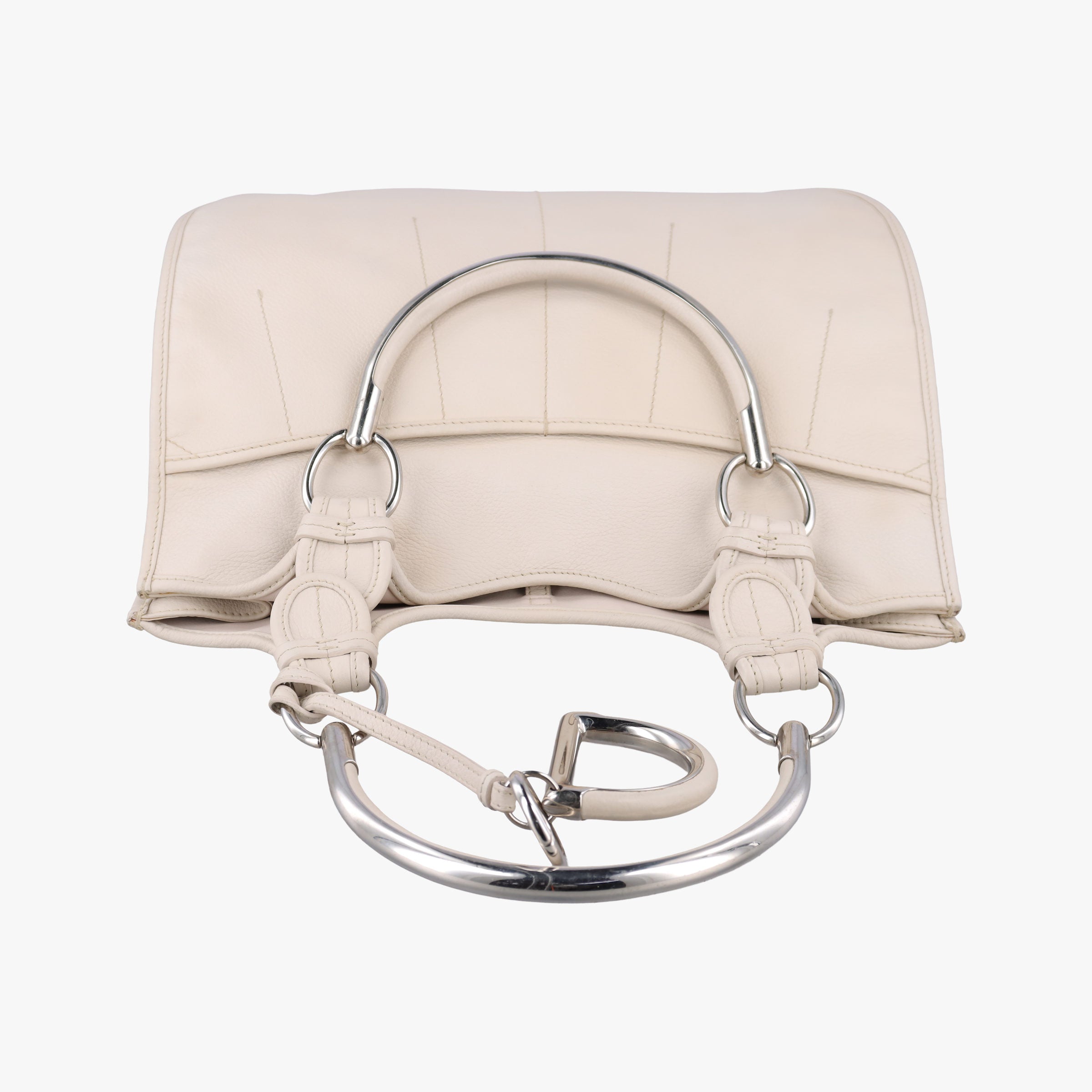 61 Hobo White leather 17-BO-007861 ホーボー ホワイト レザー 17-BO-0078