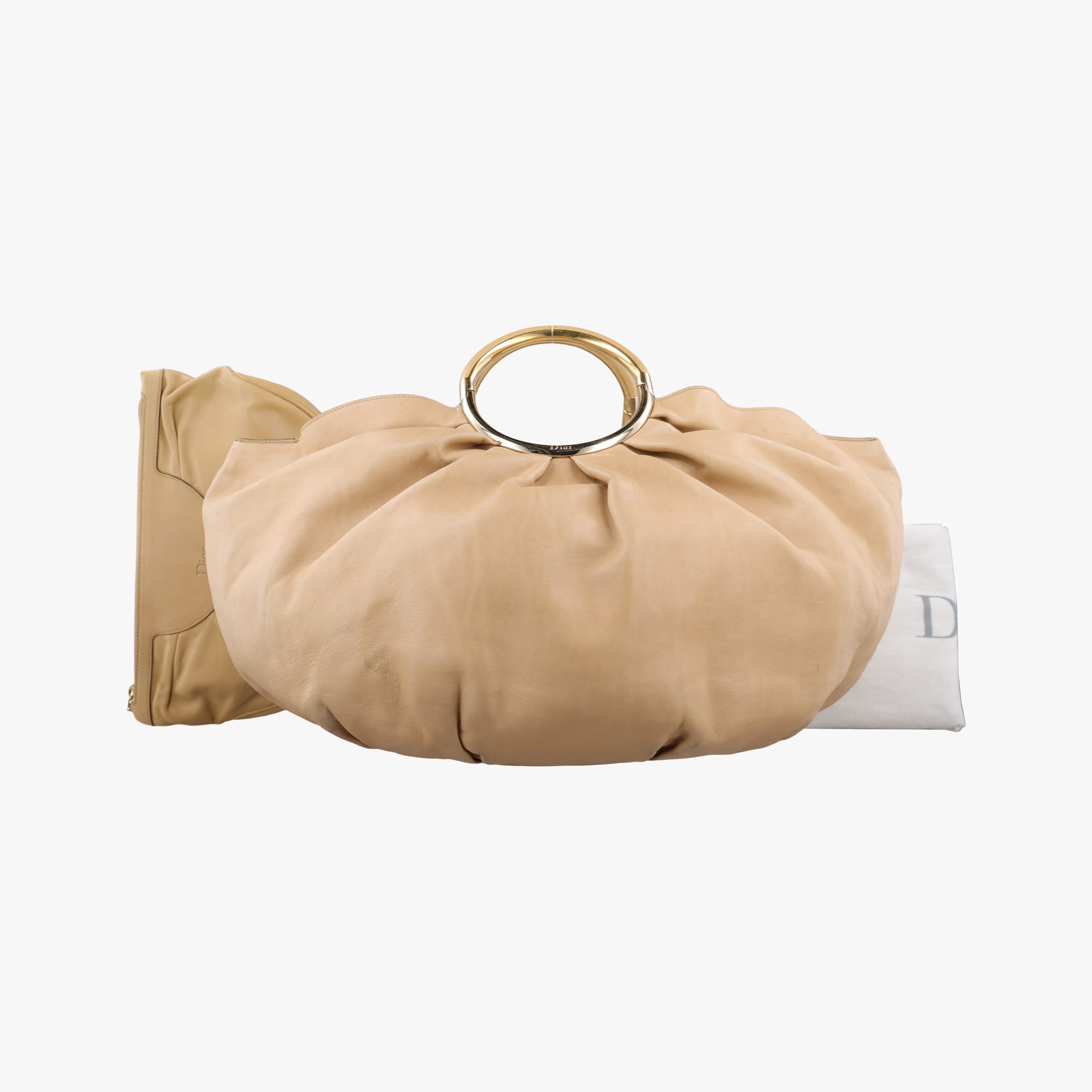Soft Babe Shopping Bag Beige Leather 03-BO-0028ソフト ベイブ ショッピング バッグ ベージュ レザー 03-BO-0028