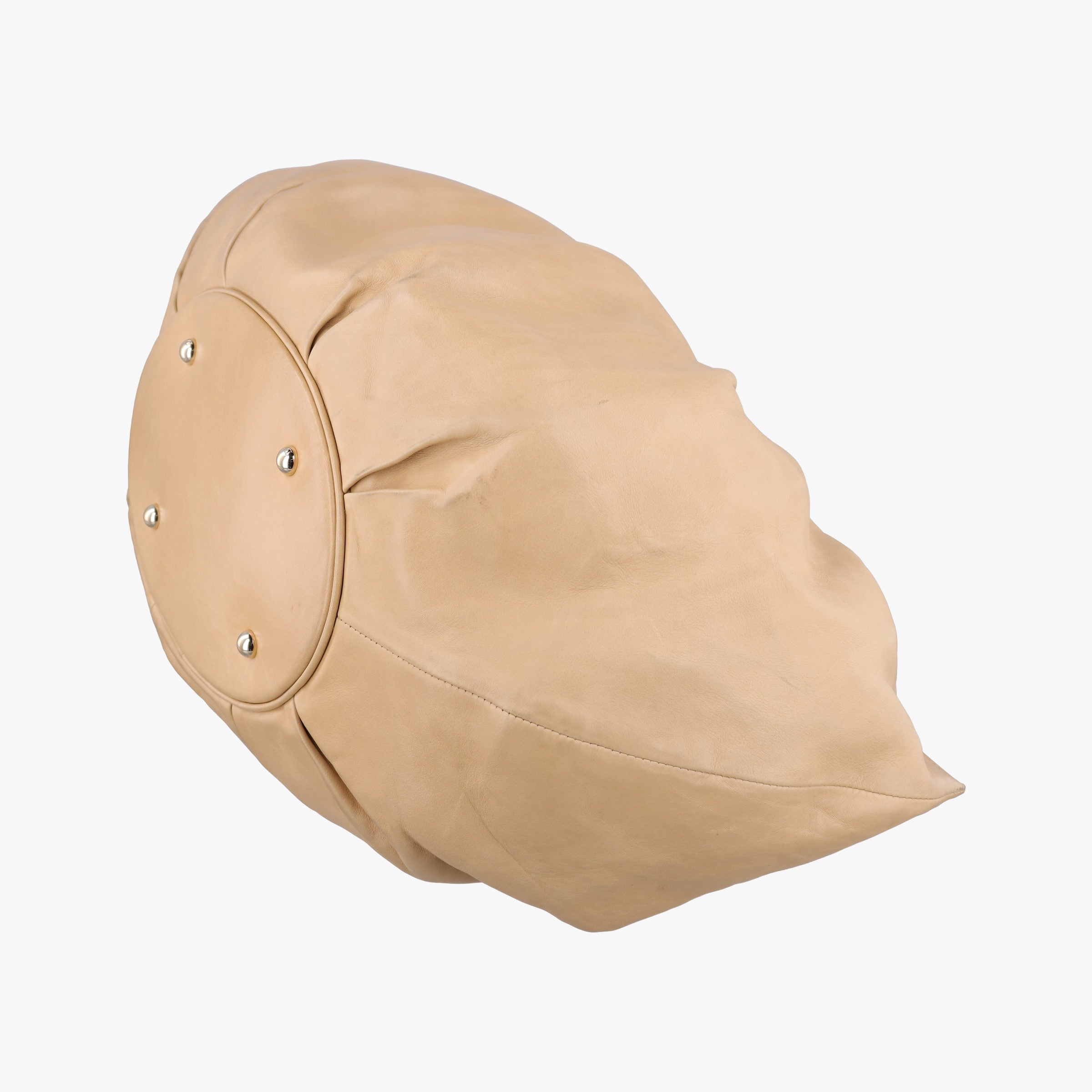 Soft Babe Shopping Bag Beige Leather 03-BO-0028ソフト ベイブ ショッピング バッグ ベージュ レザー 03-BO-0028