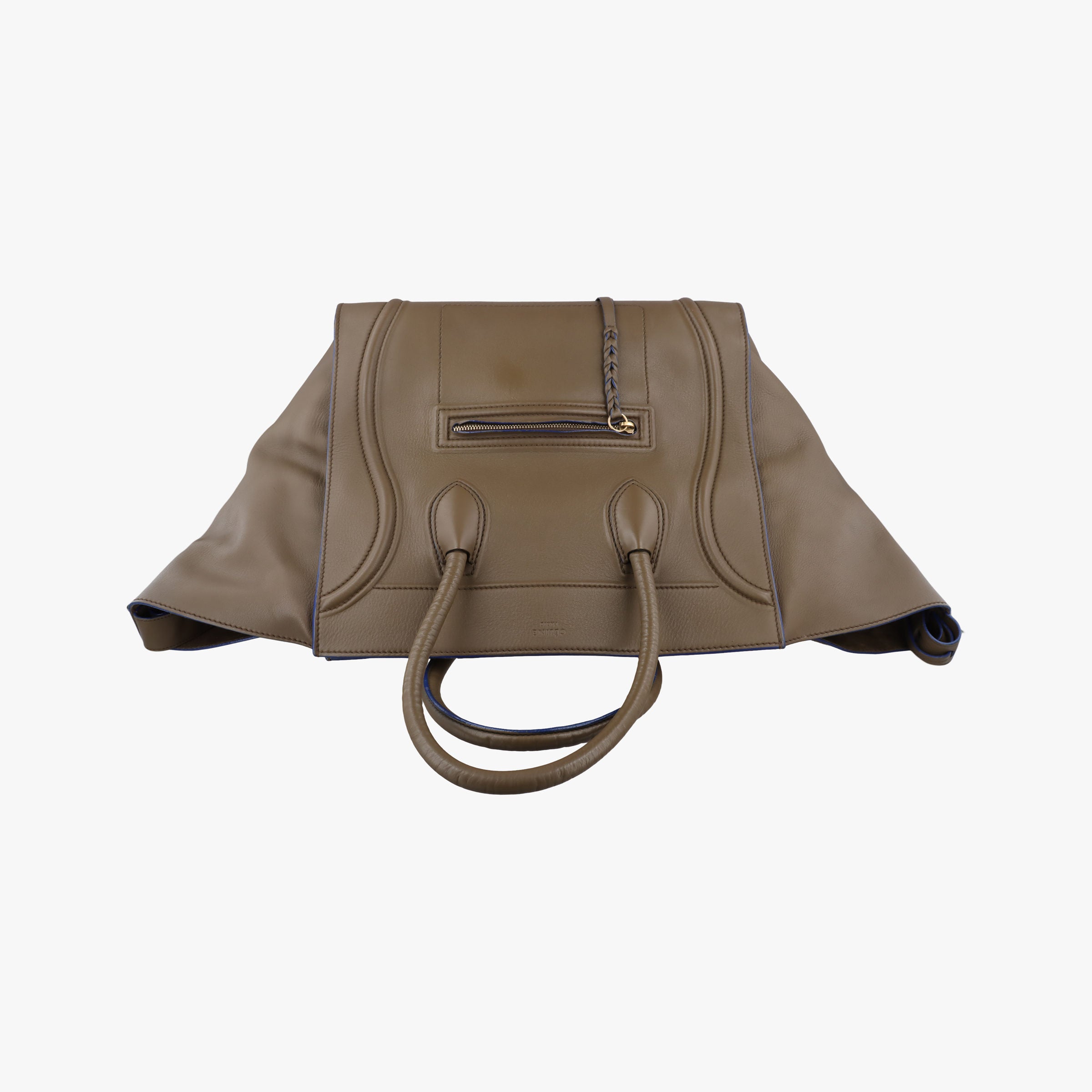 Luggage Small Square Phantom Brown Leather F-PA-0152ラゲージスモールスクエアファントム ブラウン レザー F-PA-0152
