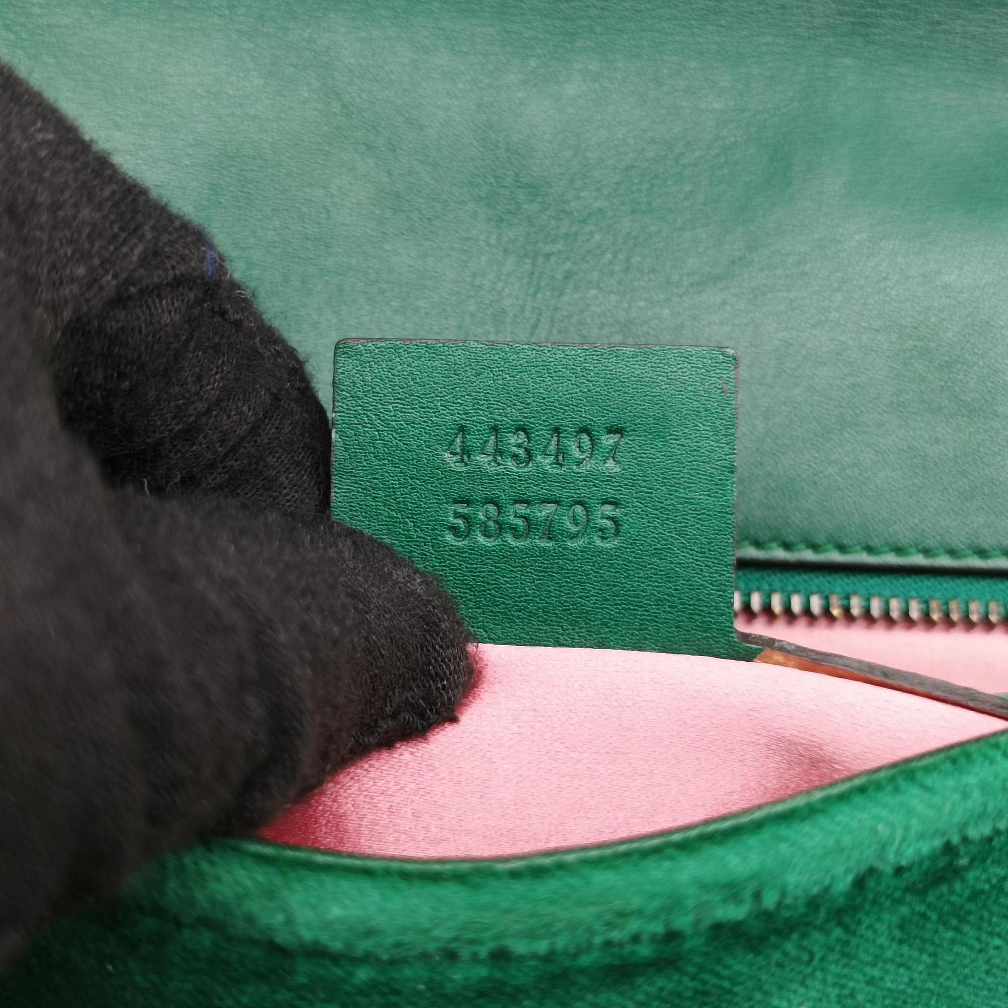 GG Marmont Green velour 443497 H023425375GGマーモント グリーン ベロア 443497 H023425375