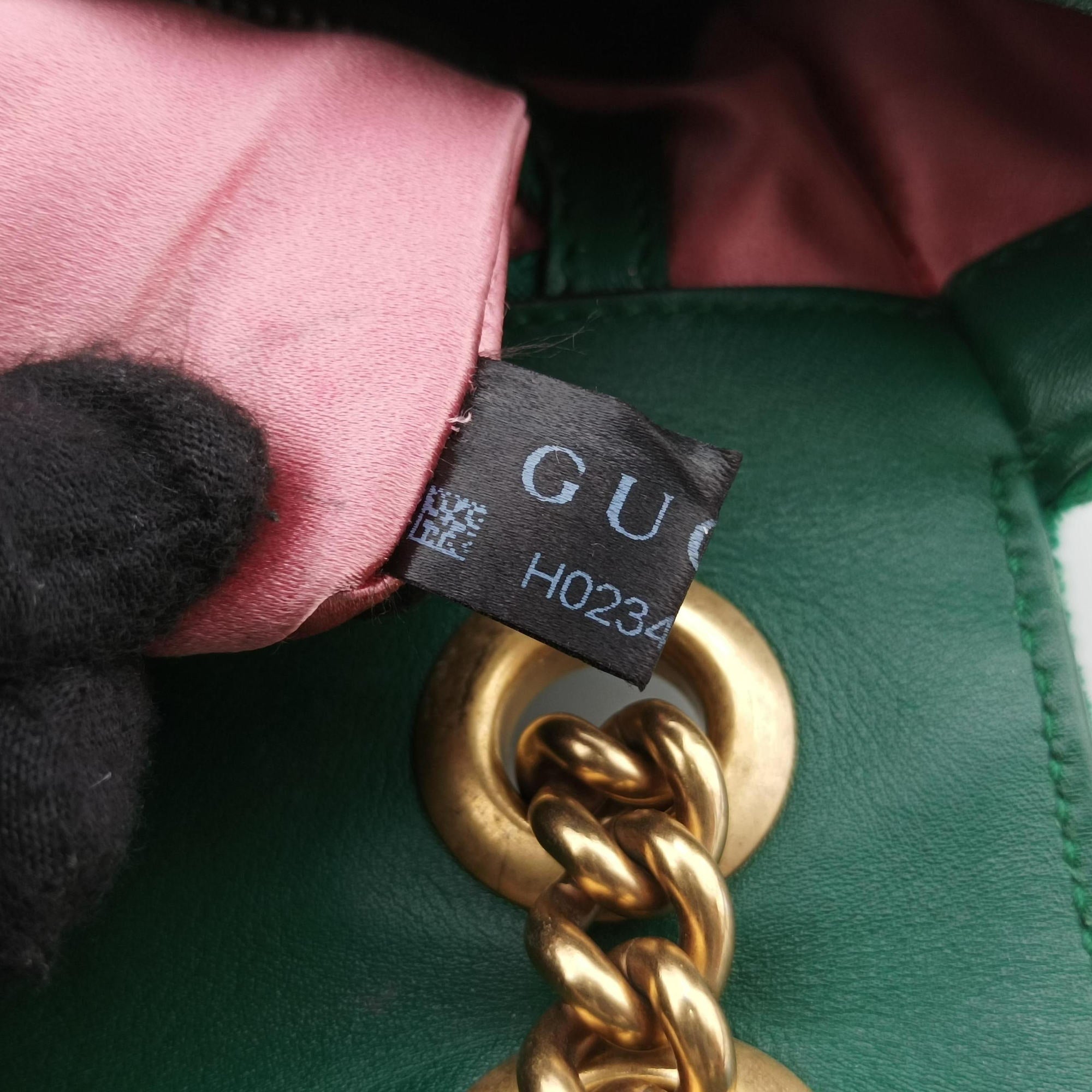 GG Marmont Green velour 443497 H023425375GGマーモント グリーン ベロア 443497 H023425375