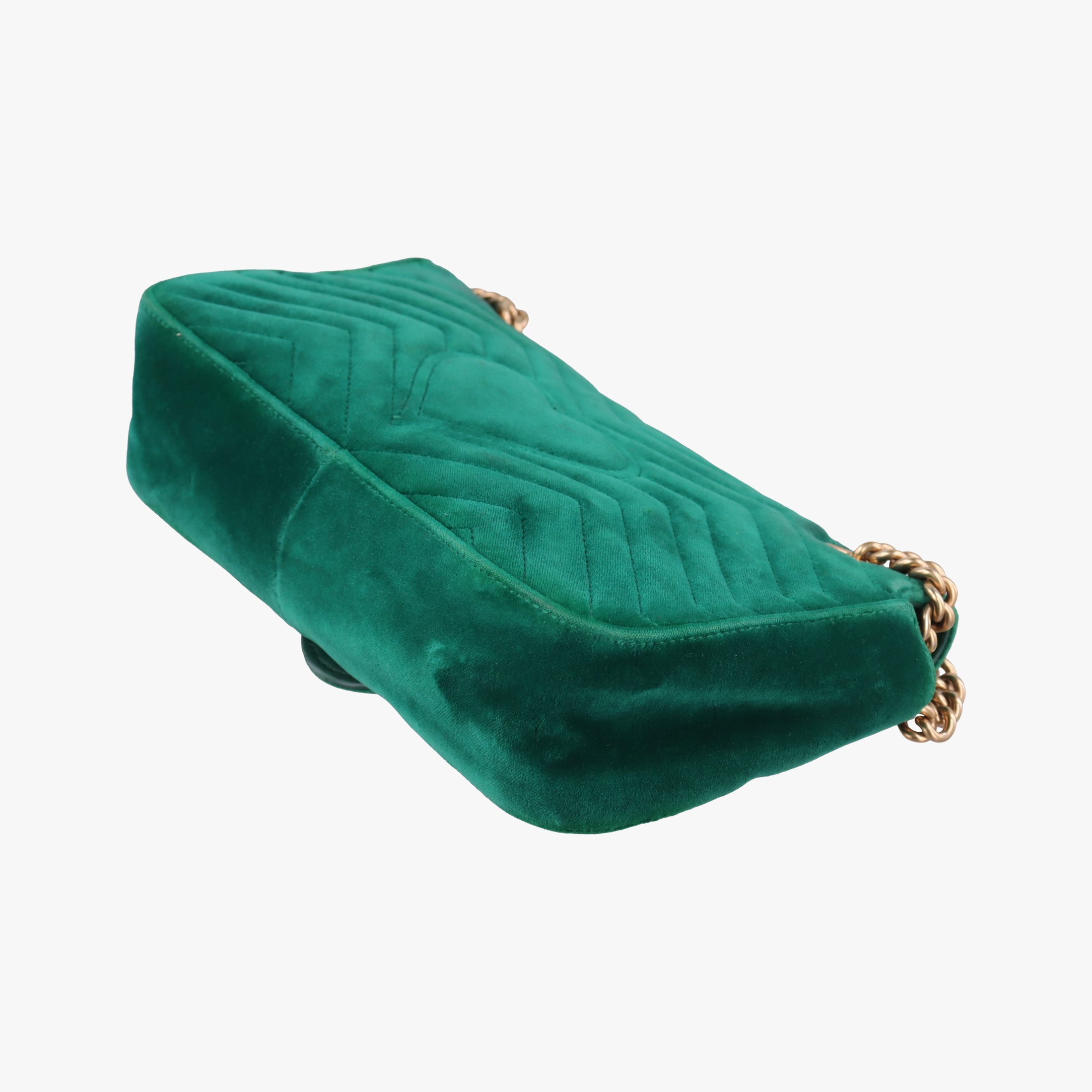 GG Marmont Green velour 443497 H023425375GGマーモント グリーン ベロア 443497 H023425375