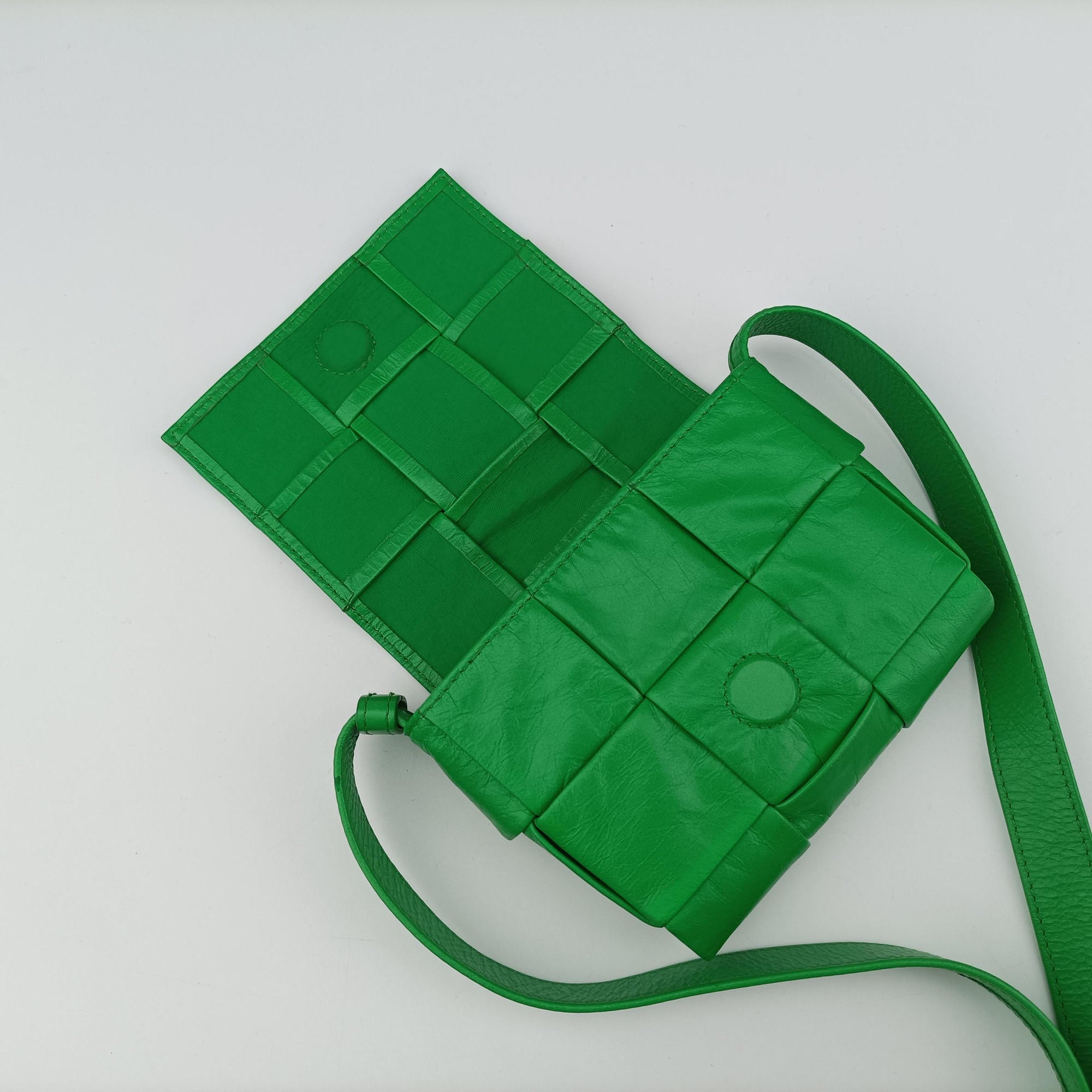 candy cassette Green Leather IC Chipキャンディ カセット グリーン レザー ICチップ