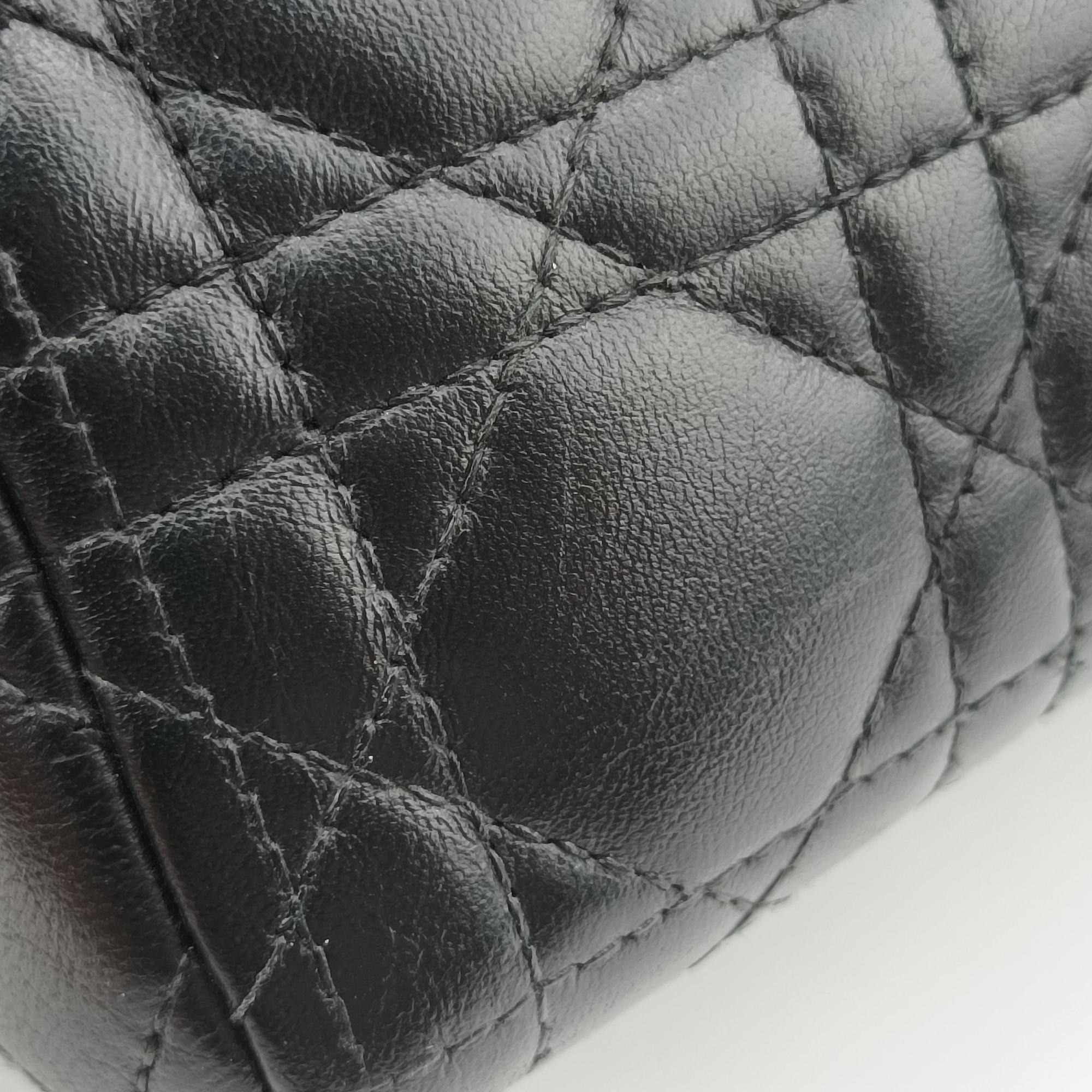 Lady Dior Black lambskin 17-BO-0112レディディオール ブラック ラムスキン 17-BO-0112