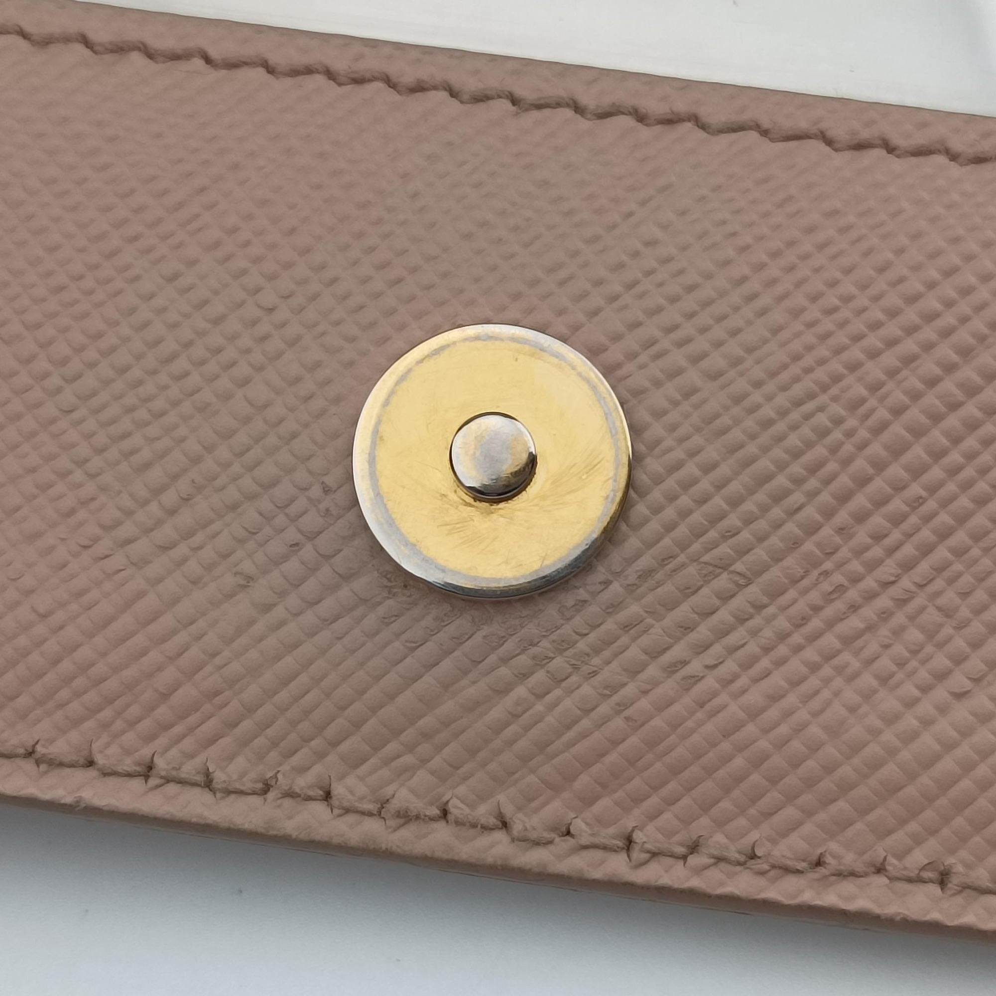 Vitello Diano Pink Saffiano Leather 1DH044 117 Gヴィテッロディアノ ピンク サフィアーノレザー 1DH044 117 G