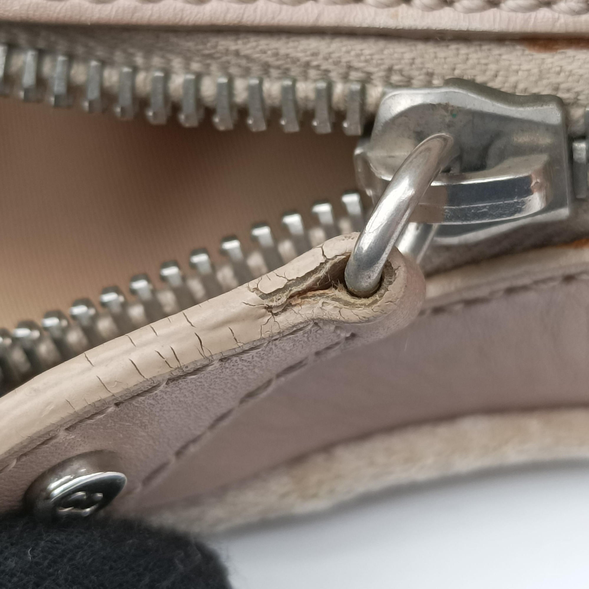 Romantic Trotter Beige x Pink PVC coated canvas x velour 03-BO-1025ロマンティックトロッター ベージュ×ピンク PVCコーティングキャンバスxベロア 03-BO-1025