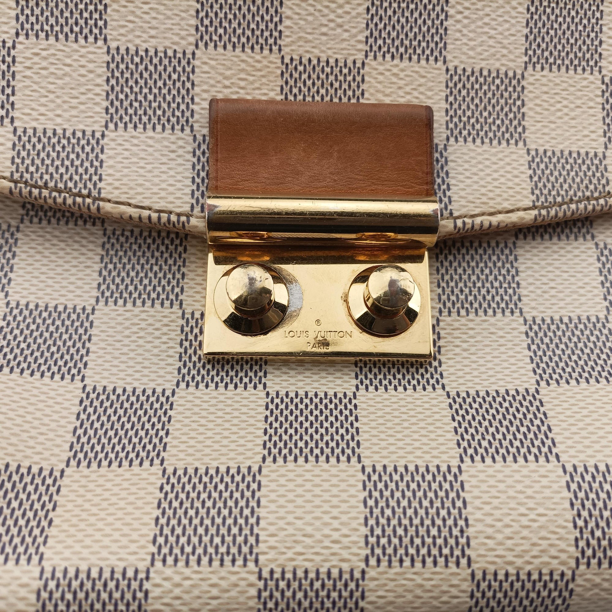 CROISETTE Azur Damier Canvas N41581 Lot number unknownクロワゼット アズール ダミエキャンバス N41581 製番不明