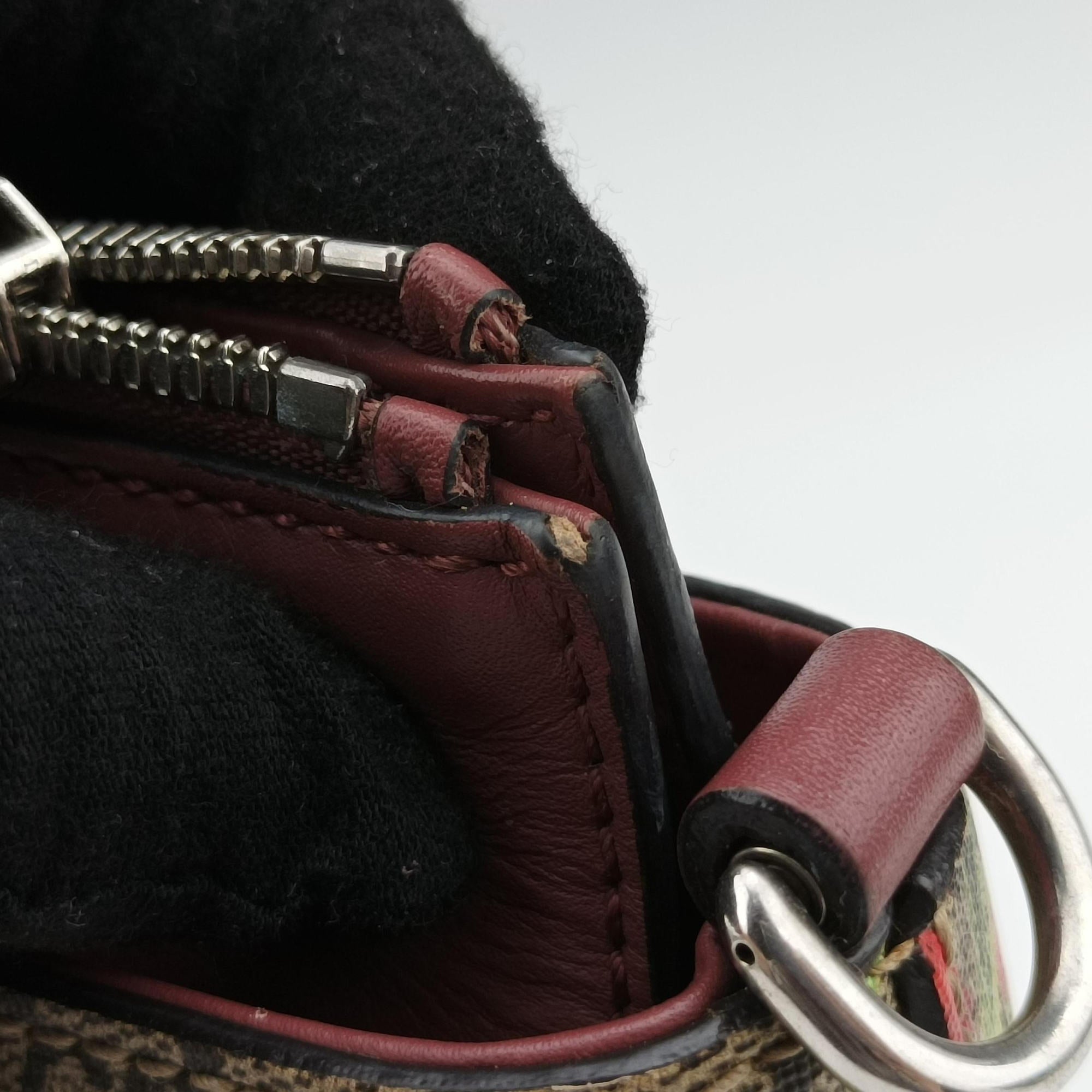GG Blooms Multicolour PVC coated canvas 453177 B021210468GGブルームス マルチカラー PVCコーティングキャンバス 453177 B021210468