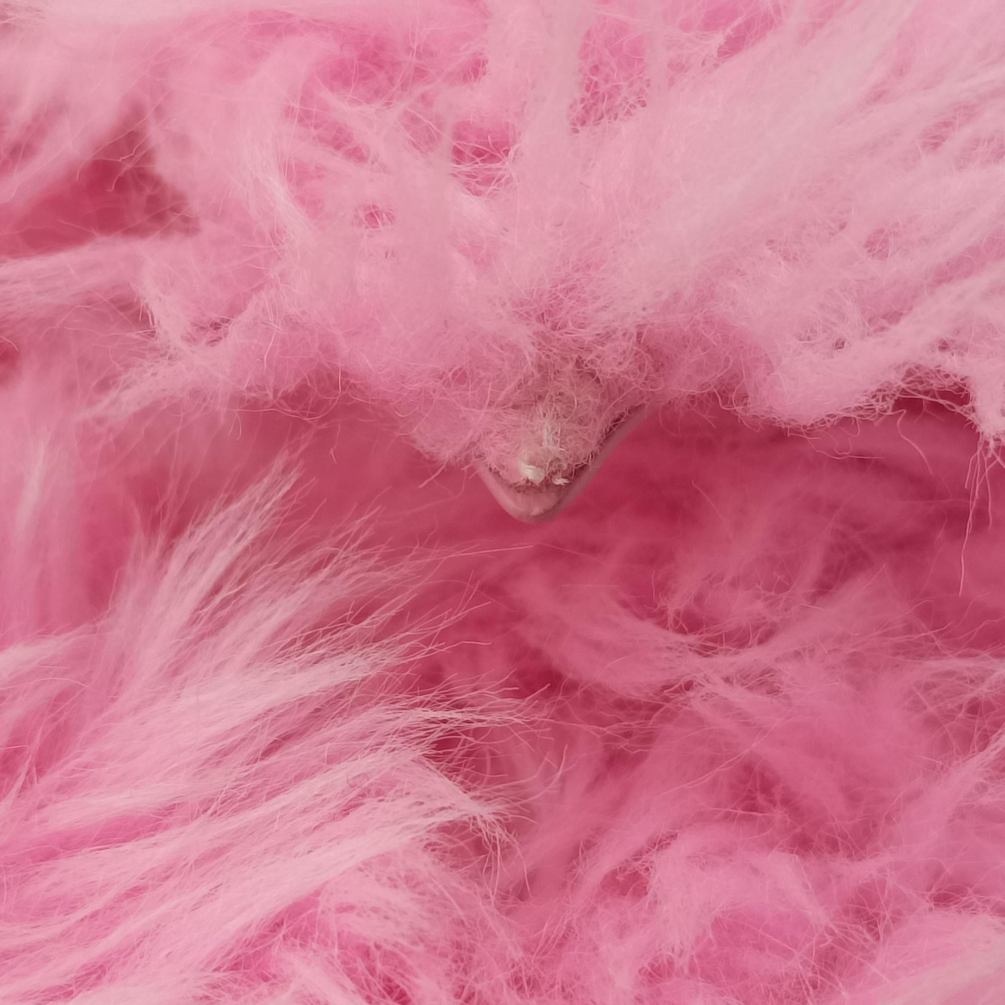 Hourglass Pink Faux fur 715153 5806.P.643888ダウンタウン ピンク フェイクファー 715153 5806.P.643888