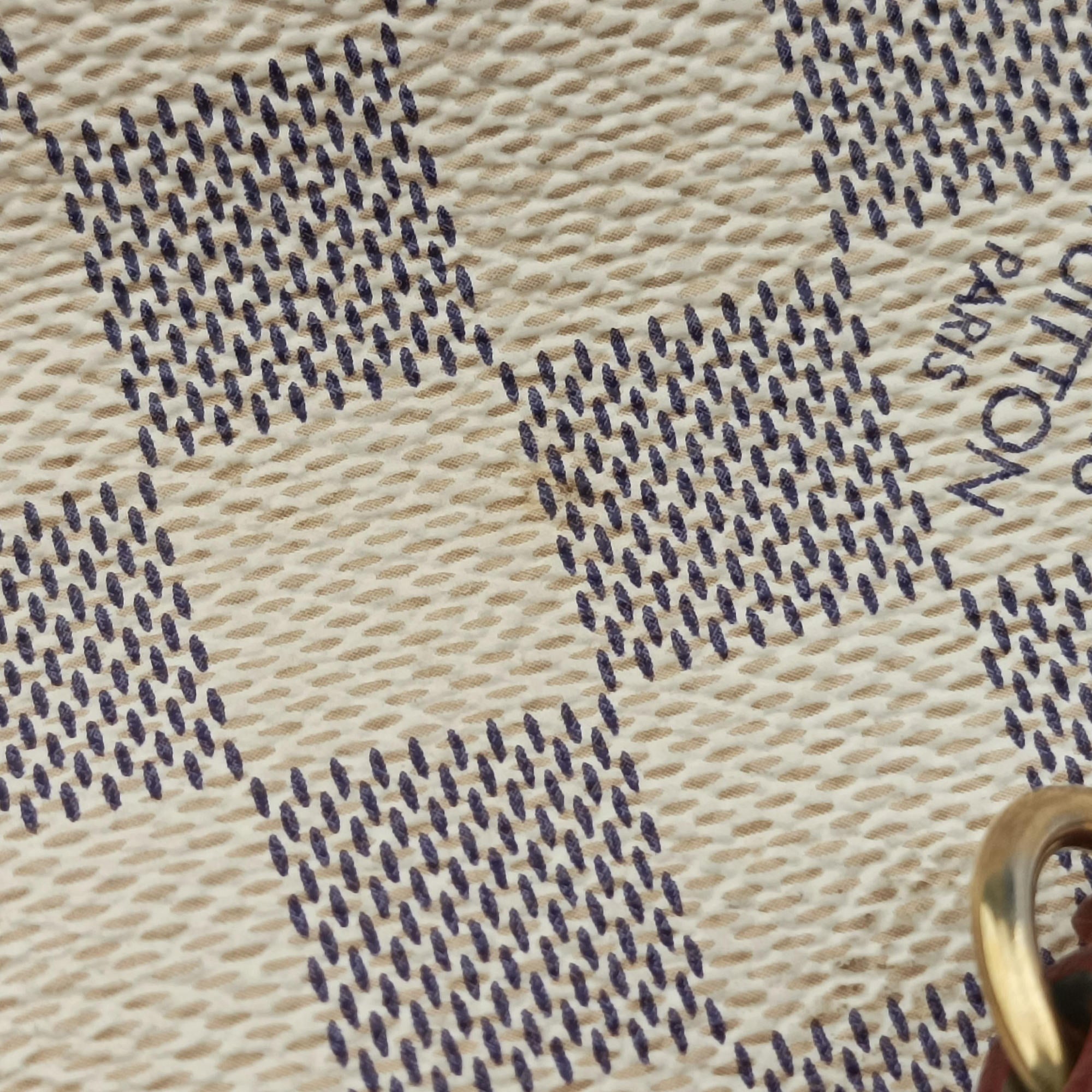 Neverfull MM Azur Damier Canvas N51107 SR3106ネヴァーフルMM アズール ダミエキャンバス N51107 SR3106