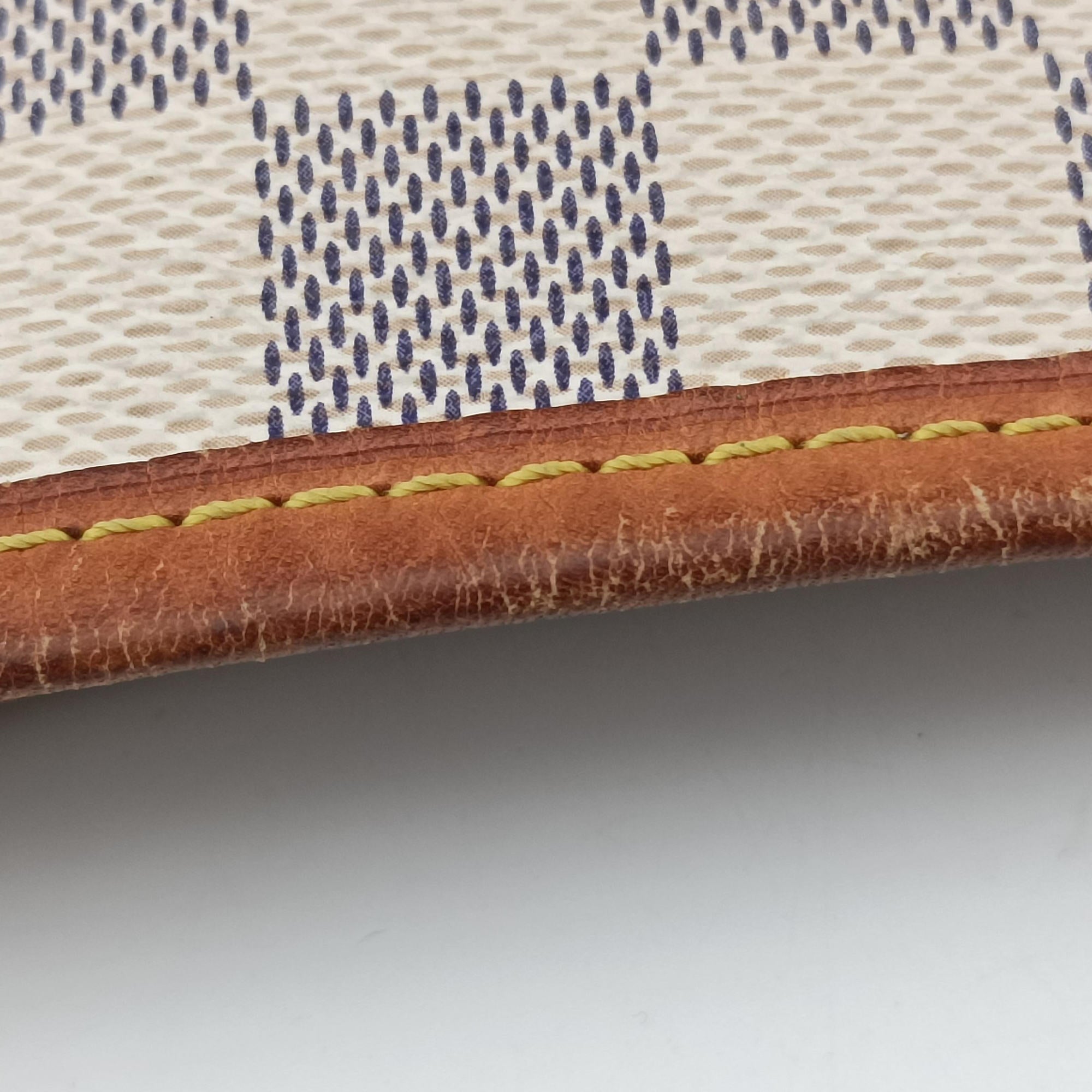 Neverfull MM Azur Damier Canvas N51107 SR3106ネヴァーフルMM アズール ダミエキャンバス N51107 SR3106