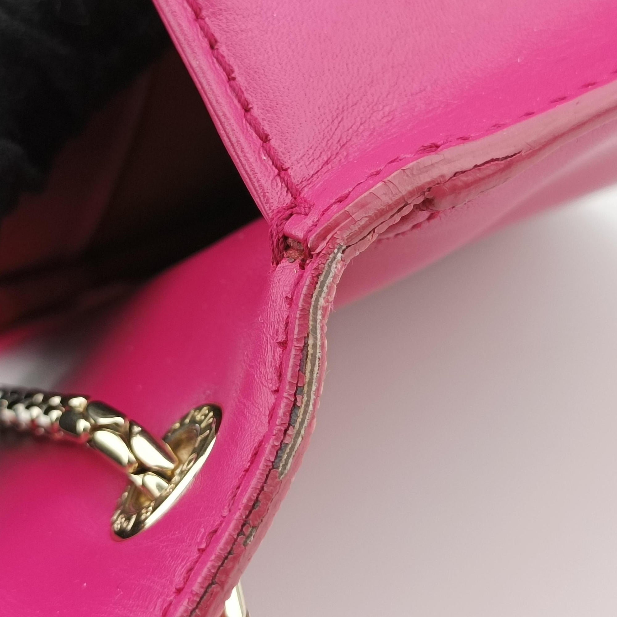 Serpenti Pink Galuchat Skin×Leather EK.K16.282288セルペンティ ピンク ガルーシャスキン×ザー EK.K16.282288