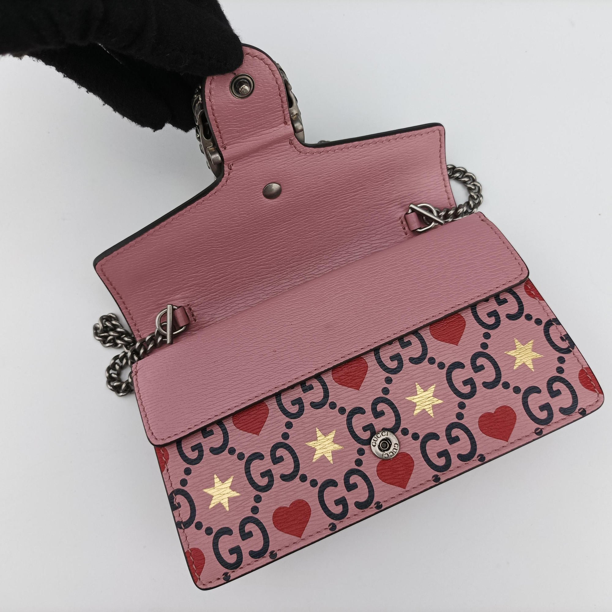Dionysus Pink×multi Leather 476432 ディオニュソス ピンク×マルチ レザー 476432