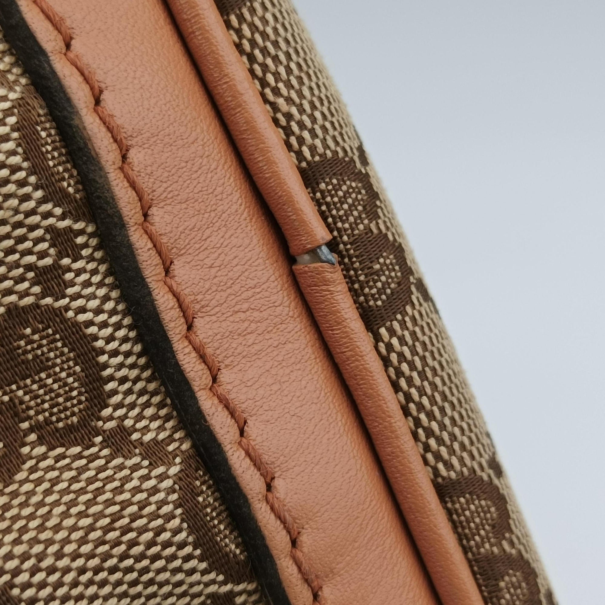 Sherry Line Beige × Brown × Multi canvas×leather 247205 C012282493シェリーライン ベージュ×ブラウン×マルチ キャンバス×レザー 247205 C012282493