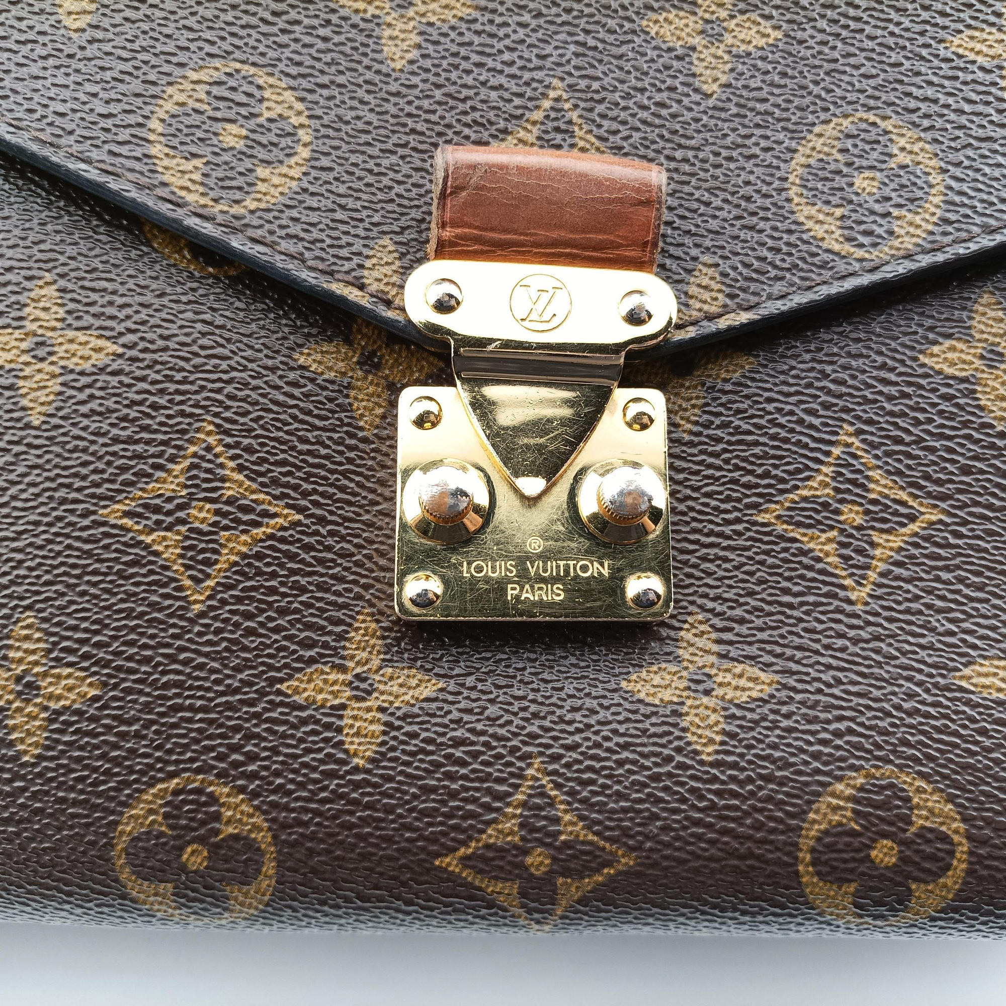 Pochette Metis MM Brown Monogram Canvas M44875 DU0176ポシェットメティスMM モノグラム/ブラウン モノグラムキャンバス M44875 DU0176