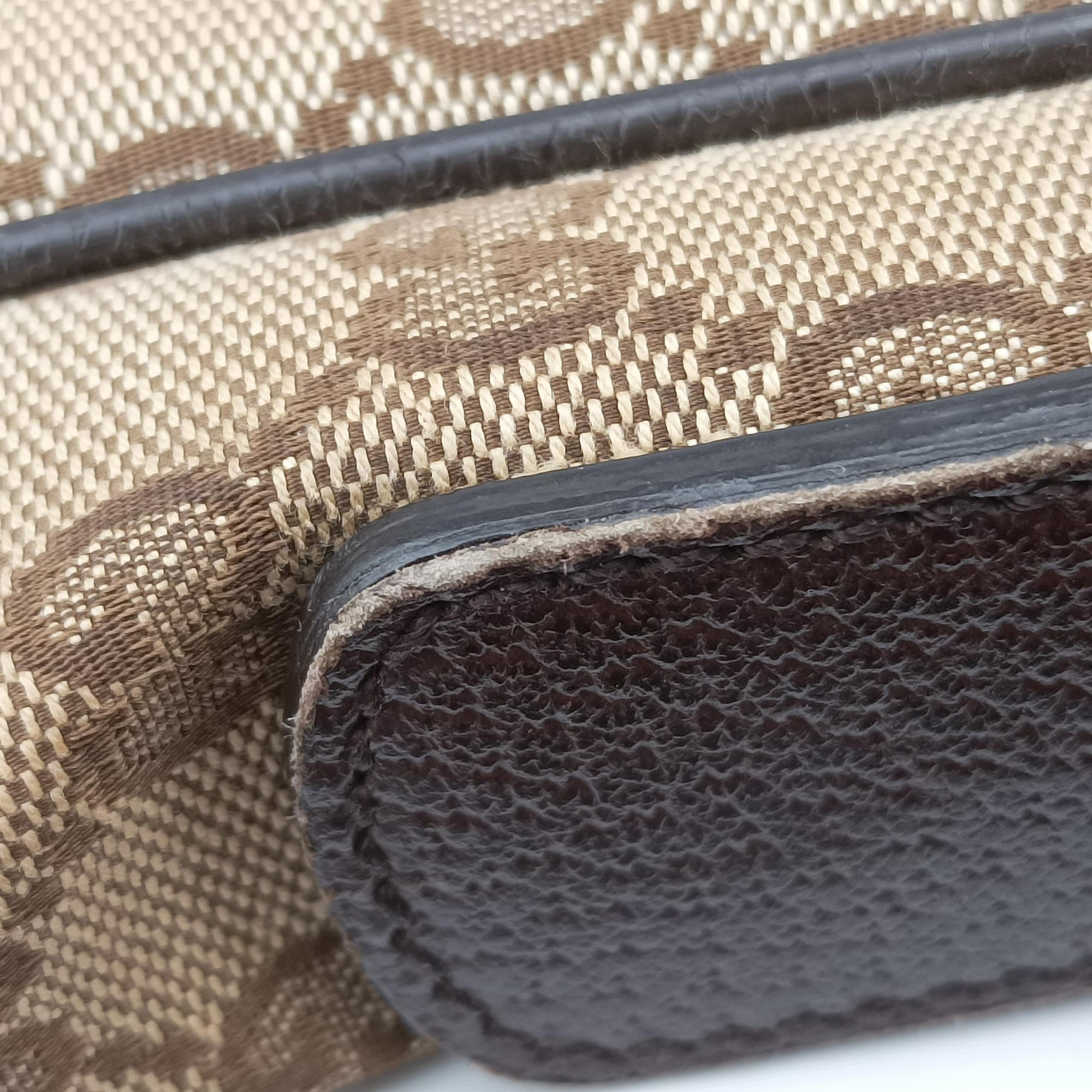 GG Supreme DiaperBag Brown canvas 233052 C9561317GGスプリーム マザーズバッグ ブラウン キャンバス 233052 C9561317