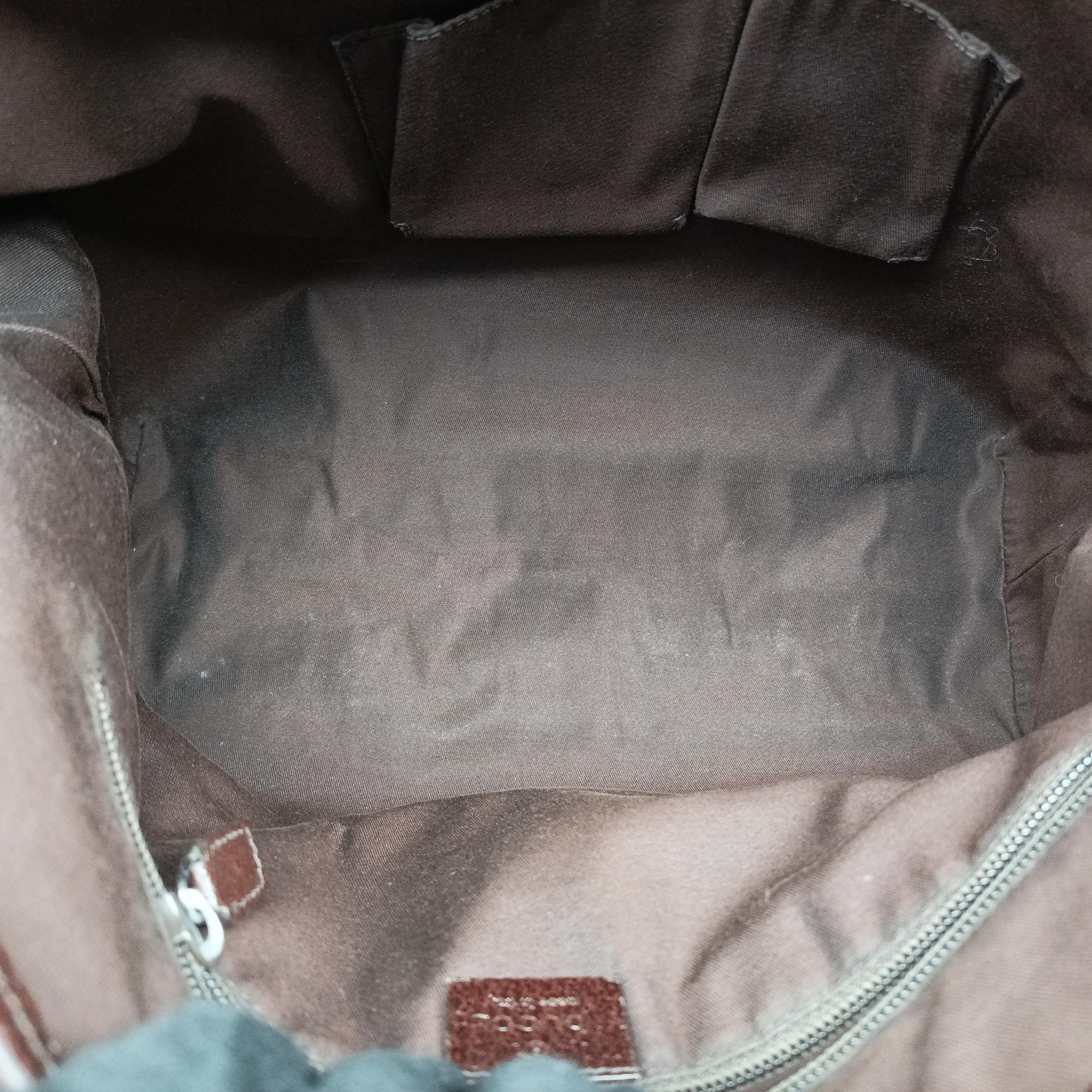 GG Supreme DiaperBag Brown canvas 233052 C9561317GGスプリーム マザーズバッグ ブラウン キャンバス 233052 C9561317