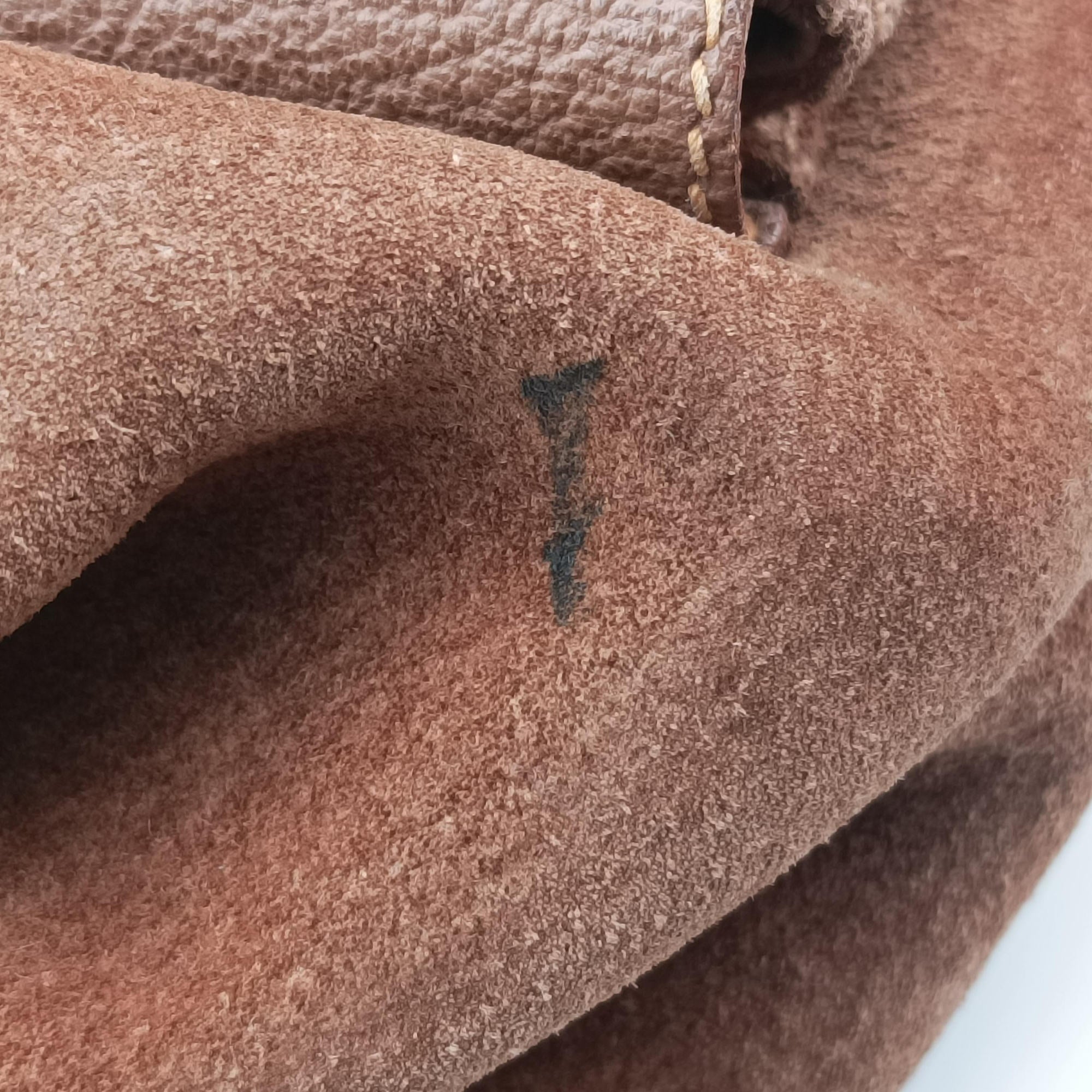 Bamboo Brown Suede×Leather 003.20 Lot number unknownバンブー ブラウン スエード×レザー 003.20 製番不明