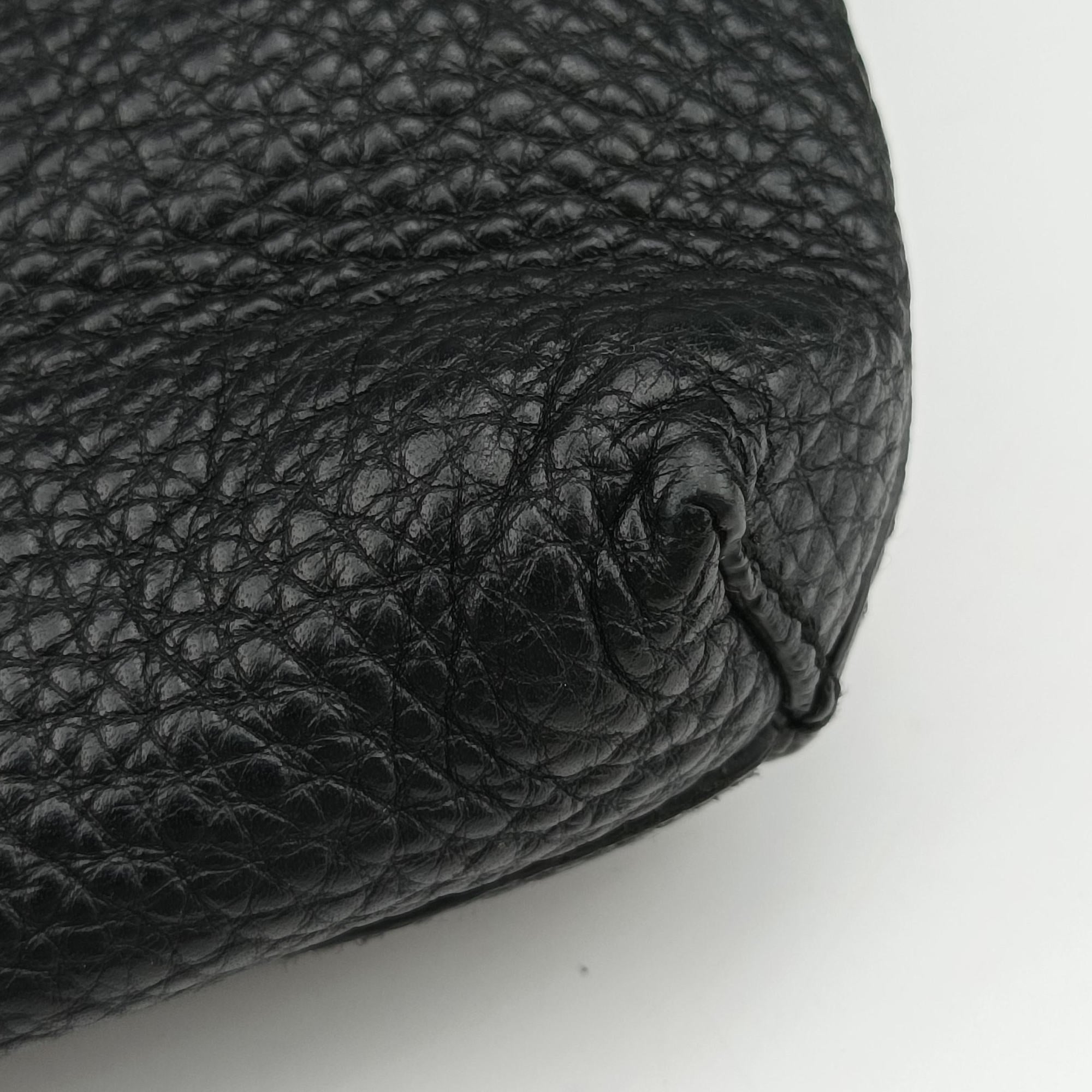 Interlocking G Logo Soho Messenger Black Leather 322059 E014137495インターロッキングG ソーホー メッセンジャー ブラック レザー 322059 E014137495