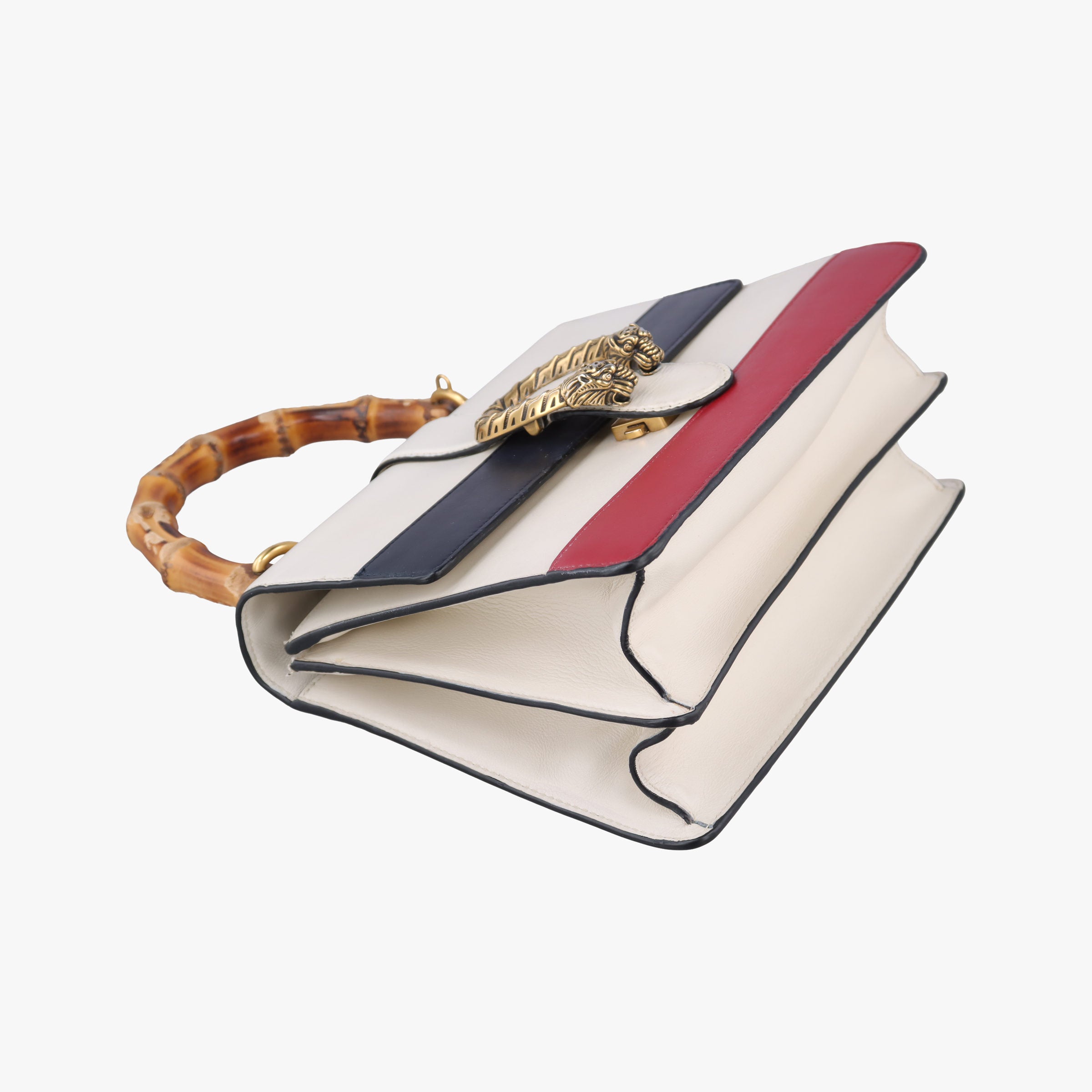 Dionysus White×navy×red Leather 448075 H021186315ディオニュソス ホワイト×ネイビー×レッド レザー 448075 H021186315