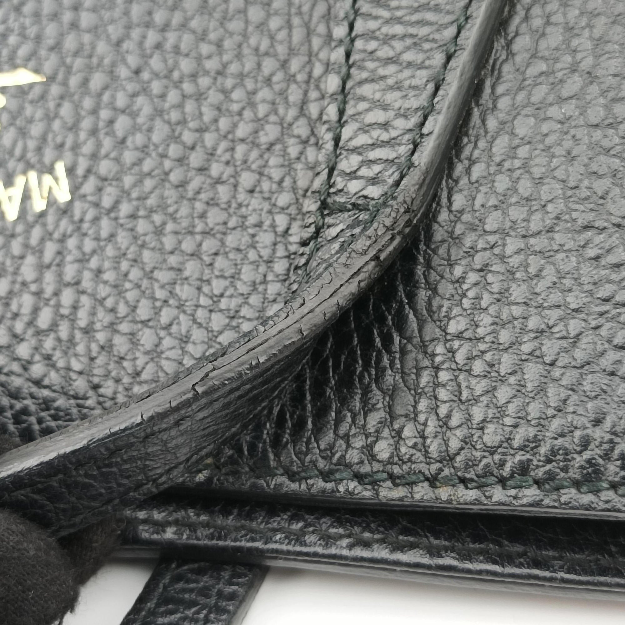 Swing Top Handle Black Leather 368824 F016868905スウィング ブラック レザー 368824 F016868905