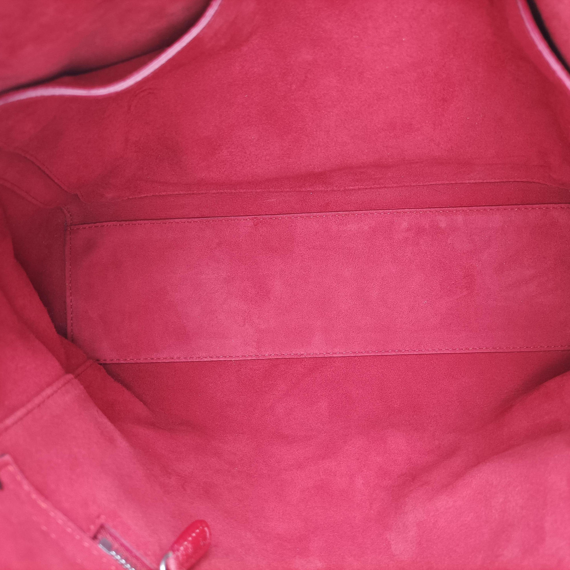 Lady Dior Red Leather 35-MA-1107レディディオール レッド レザー 35-MA-1107