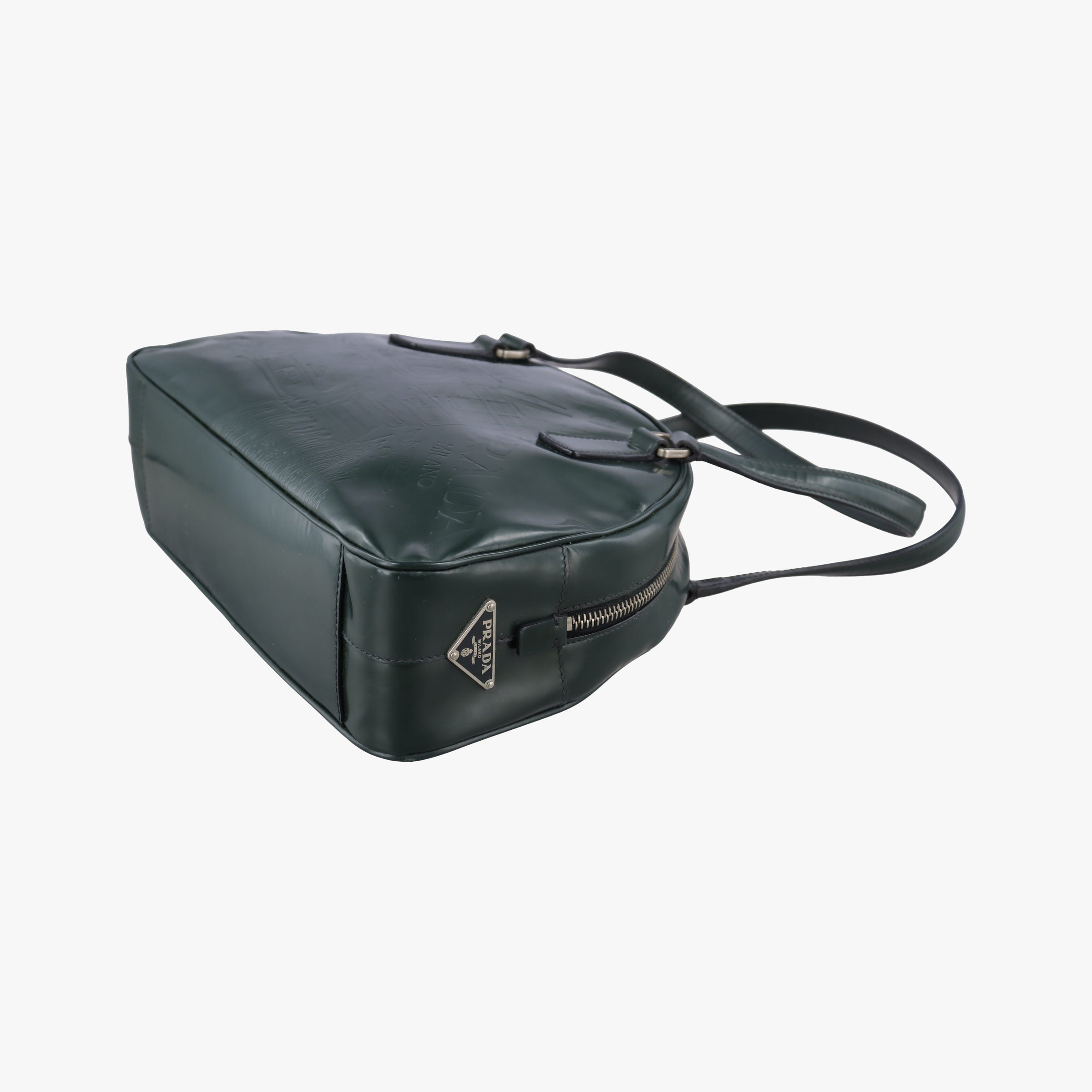 Milano Stamp Green Leather B11246 50 15ミラノ スタンプ グリーン レザー B11246 50 15