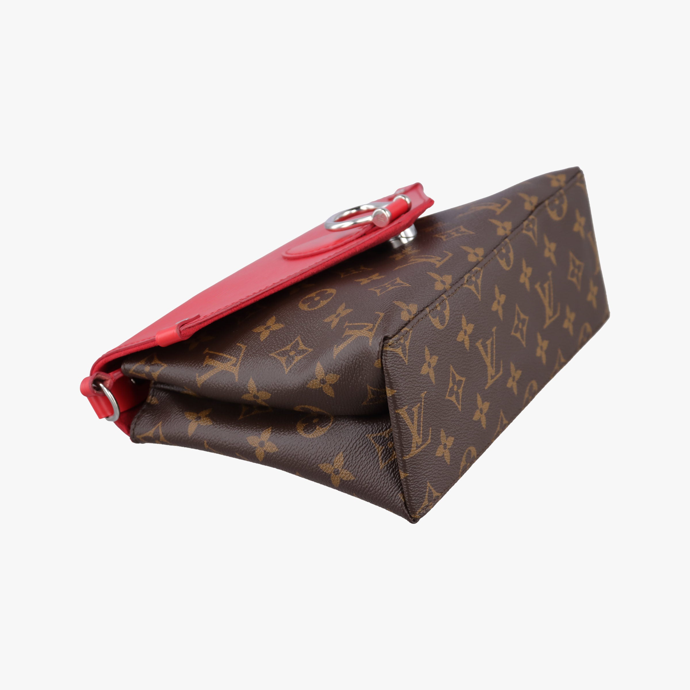 SAINT MICHEL Brown×COQUELICOT Monogram Canvas×epi M44031 CA2177サンミシェル モノグラム/ブラウン×コクリコ モノグラムキャンバス×エピ M44031 CA2177