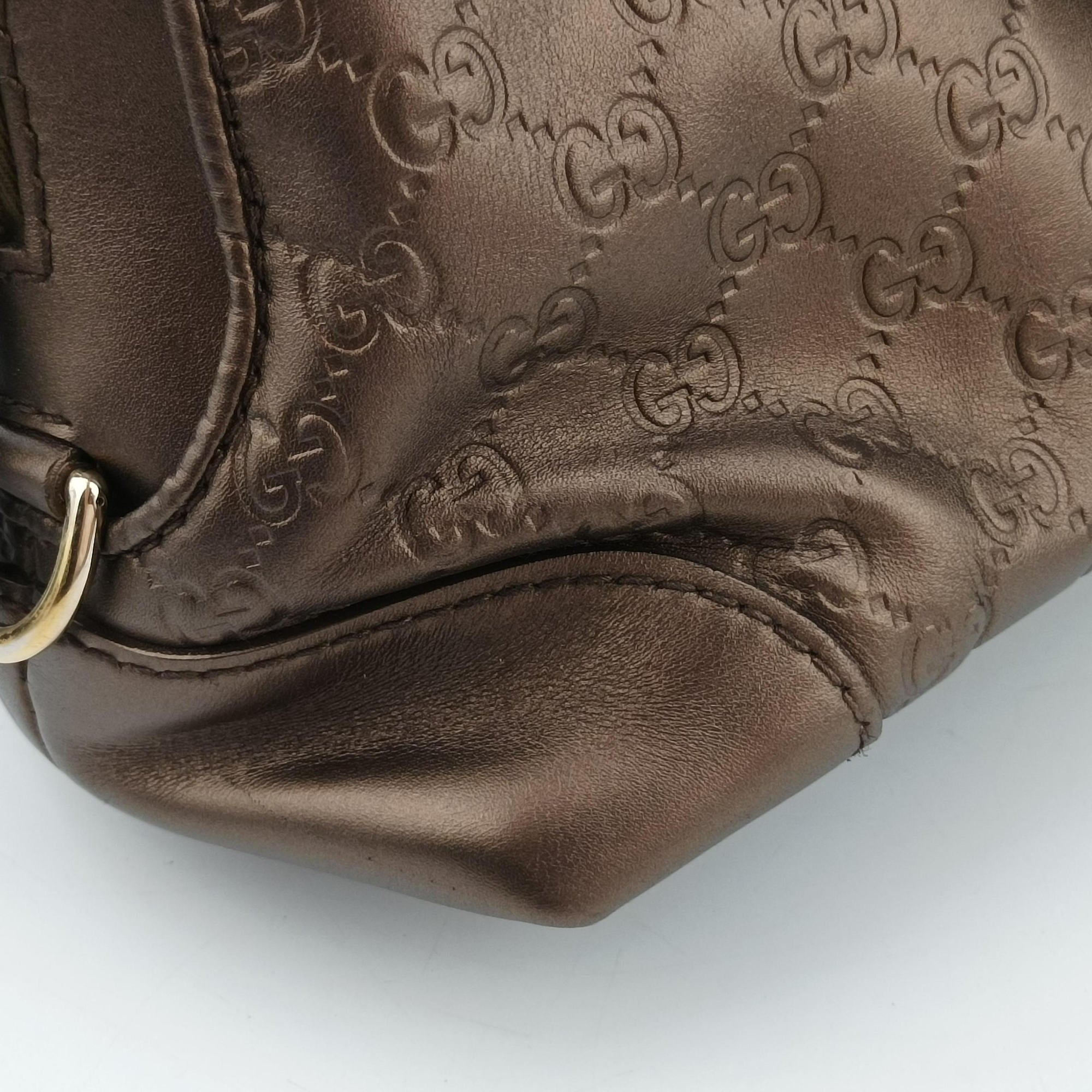 Heart Bit charm Brown leather 269954 G010100931ハートビット チャーム ブラウン レザー 269954 G010100931