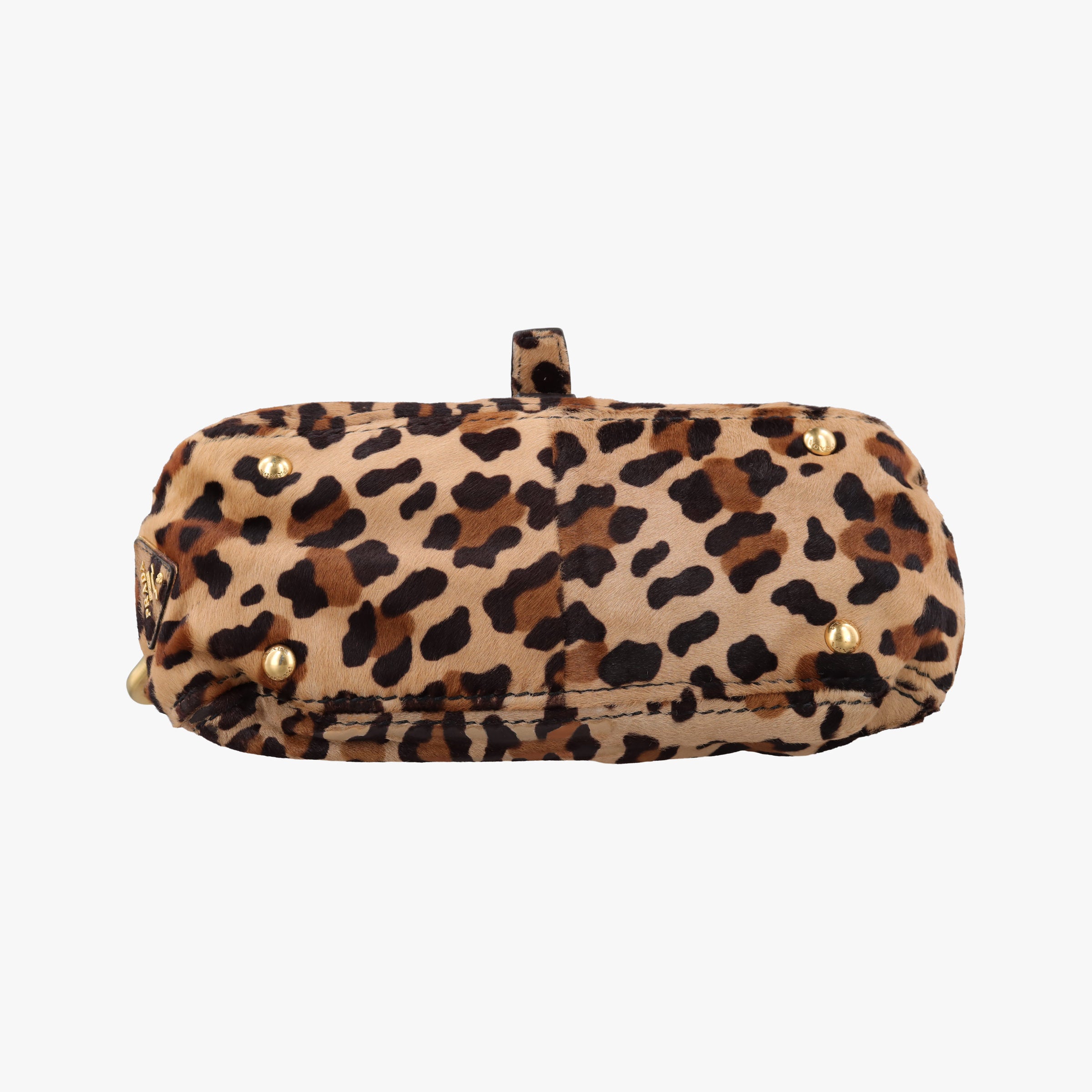 Leopard Print Brown×Multicolour ponyhair 123レオパード プリント ブラウン×マルチカラー ハラコ 123