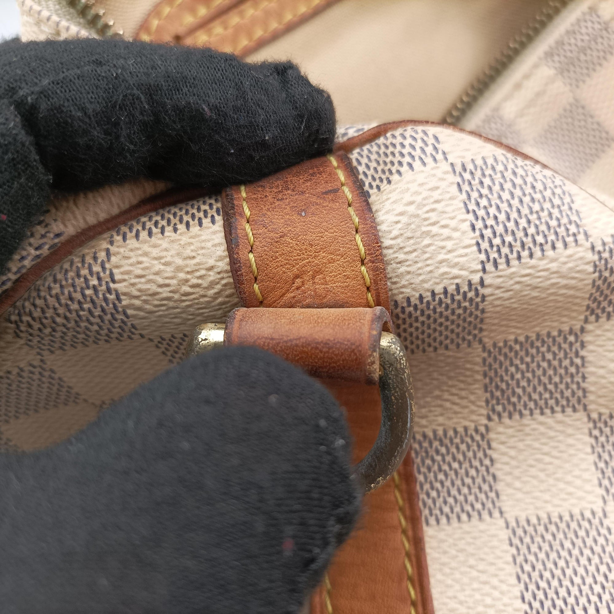 Speedy30 Azur Damier Canvas N41533 Lot number unknownスピーディ30 アズール ダミエキャンバス N41533 製番不明