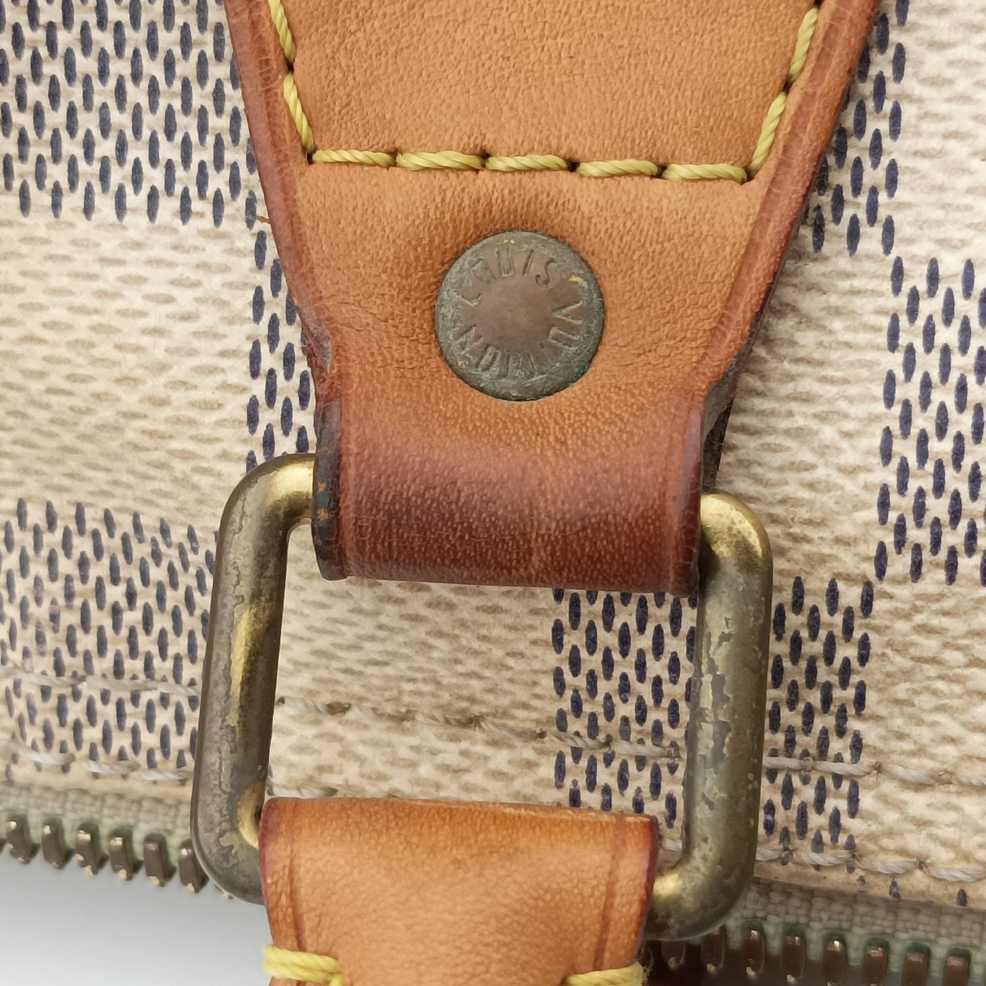 Speedy30 Azur Damier Canvas N41533 Lot number unknownスピーディ30 アズール ダミエキャンバス N41533 製番不明
