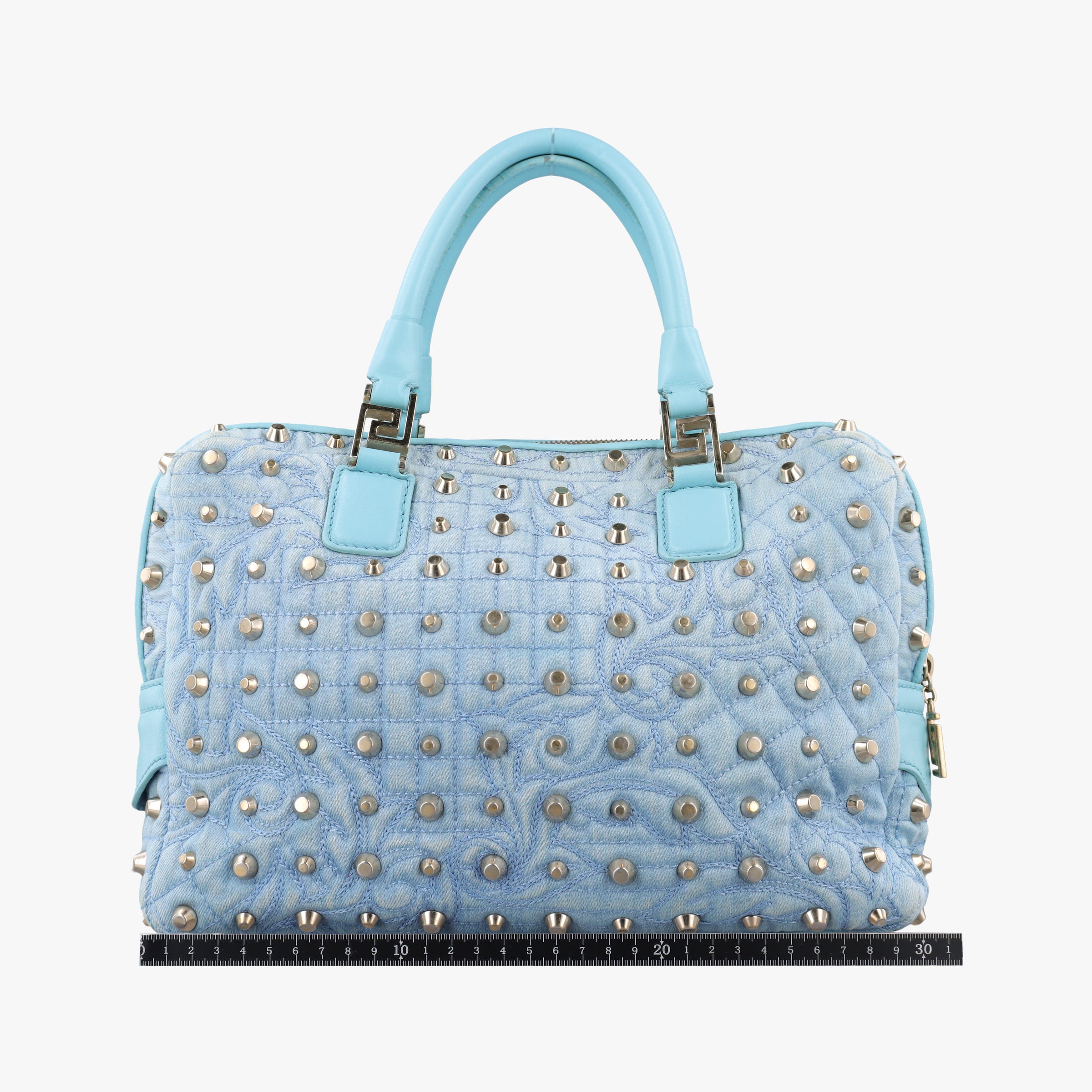 Vanitas Studded Blue denimxLeather ヴァニタス スタッズ ブルー デニムxレザー