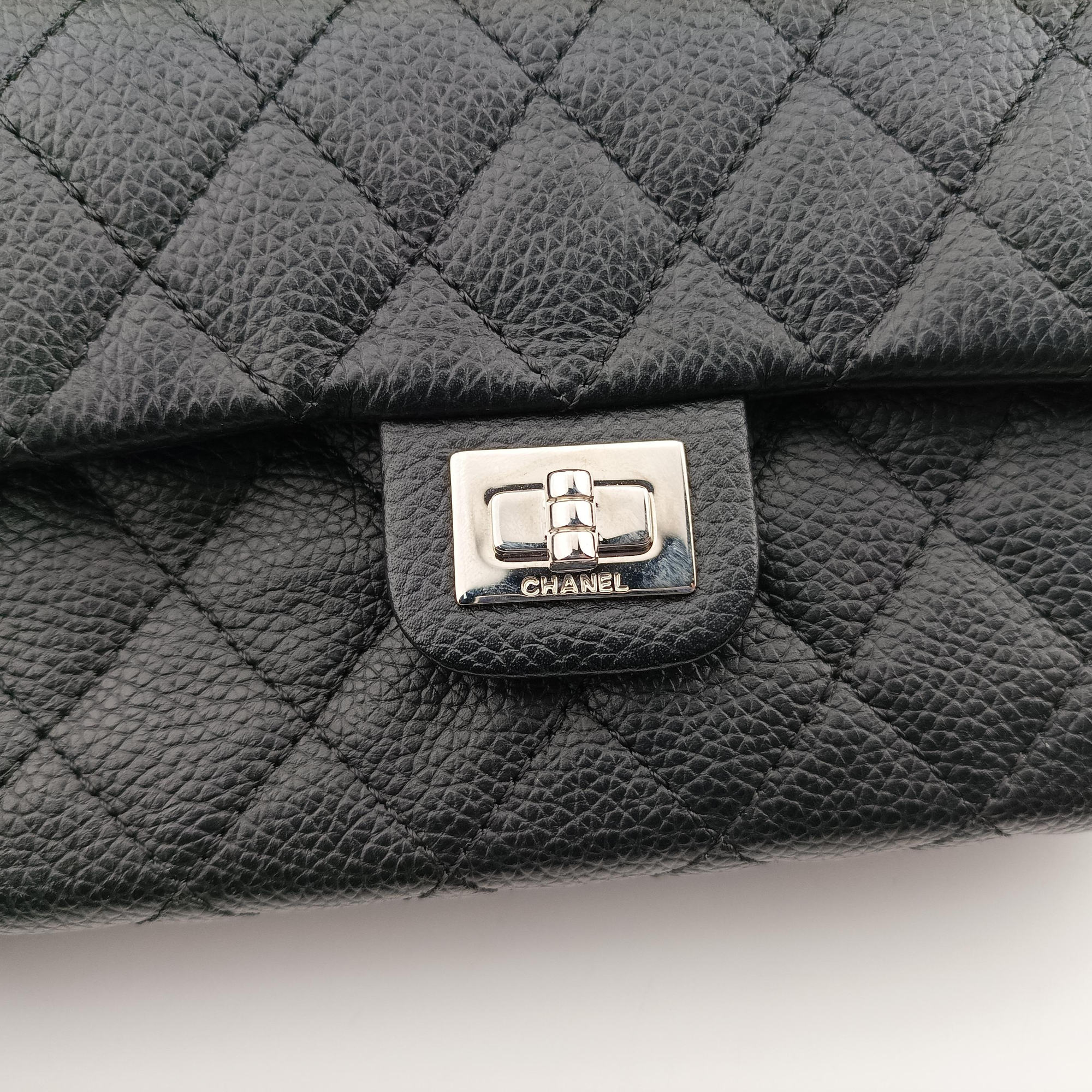 Matelasse 2.55 Black pebbled U48753 22657665マトラッセ 2.55 ブラック ピグスキン U48753 22657665