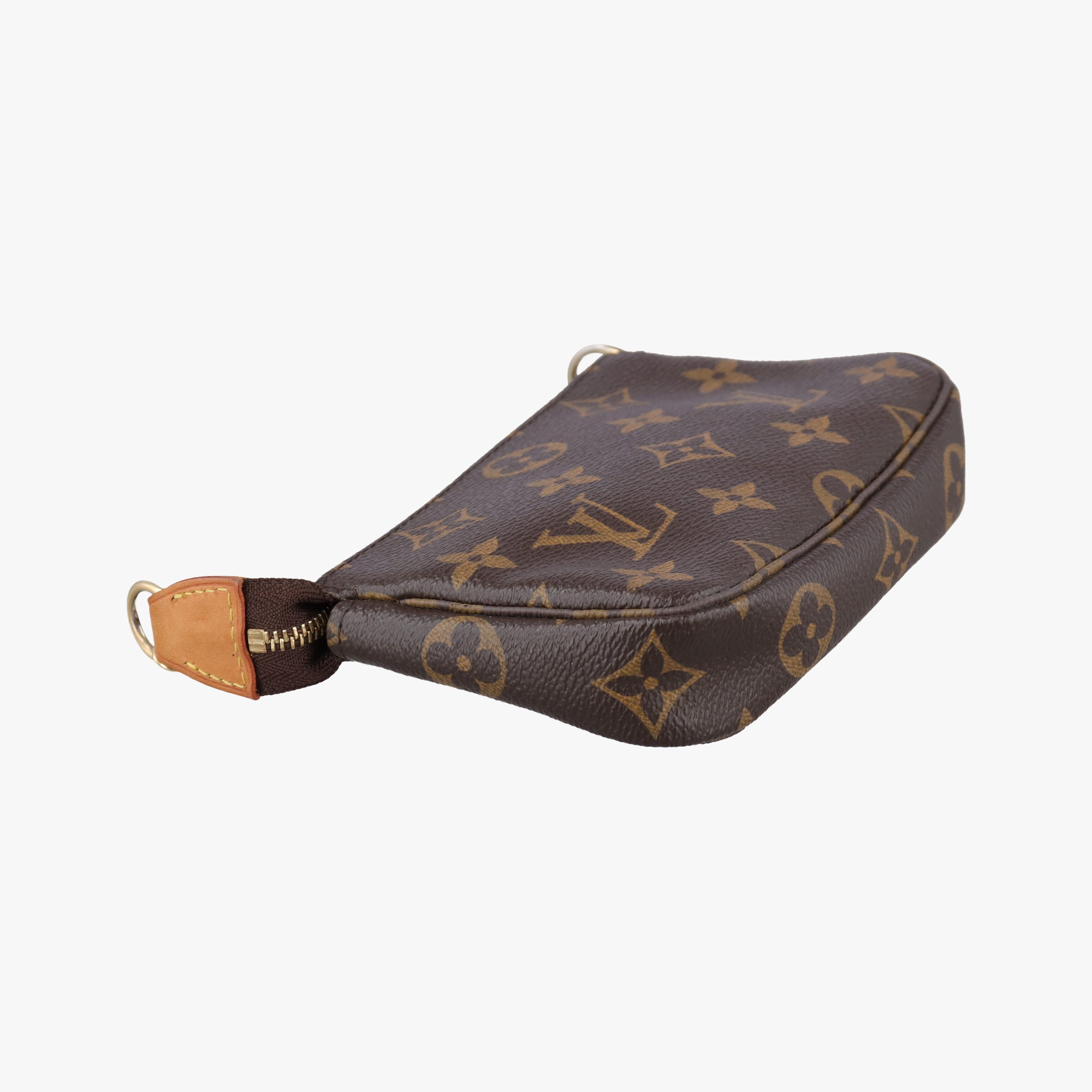 T&B Mini Pochette Accessoires Brown Monogram Canvas M60153 FL1037ミニポシェットアクセソワールT&B モノグラム/ブラウン モノグラムキャンバス M60153 FL1037