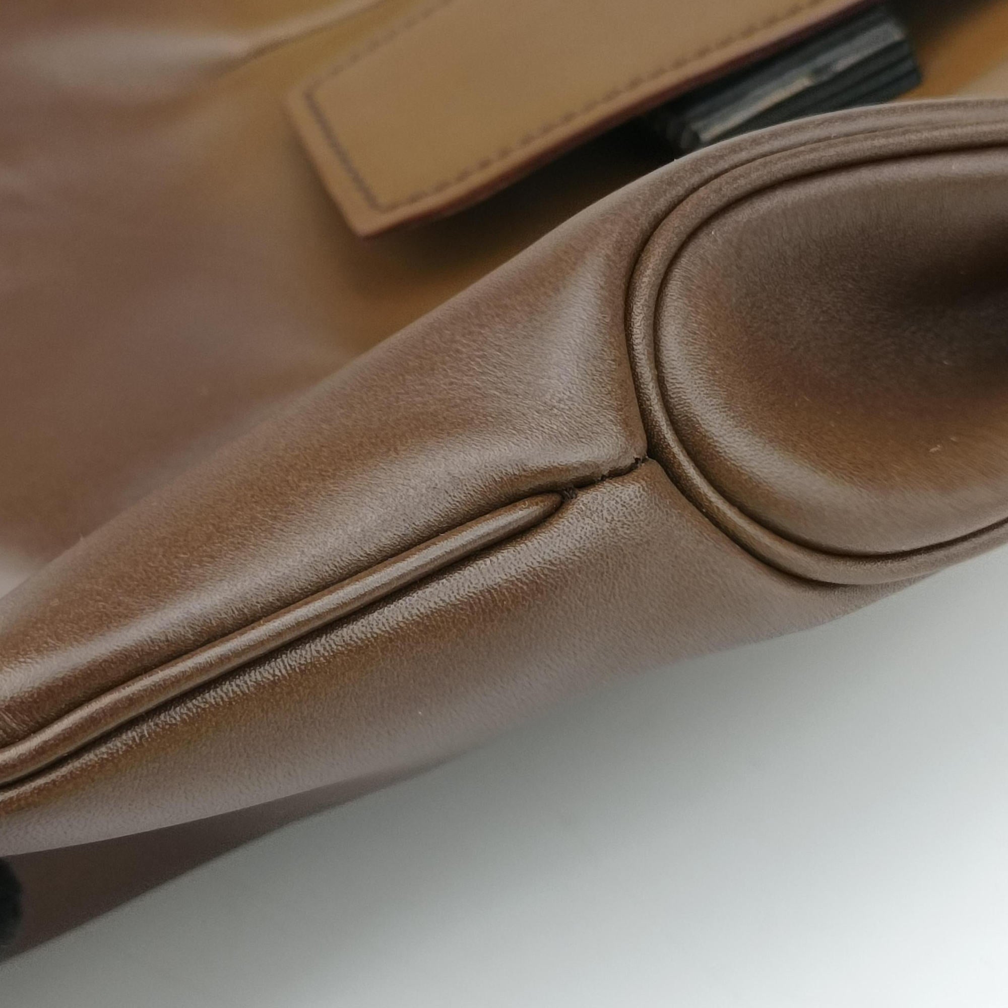 Hobo brown leather 105374 ホーボー ブラウン レザー 105374