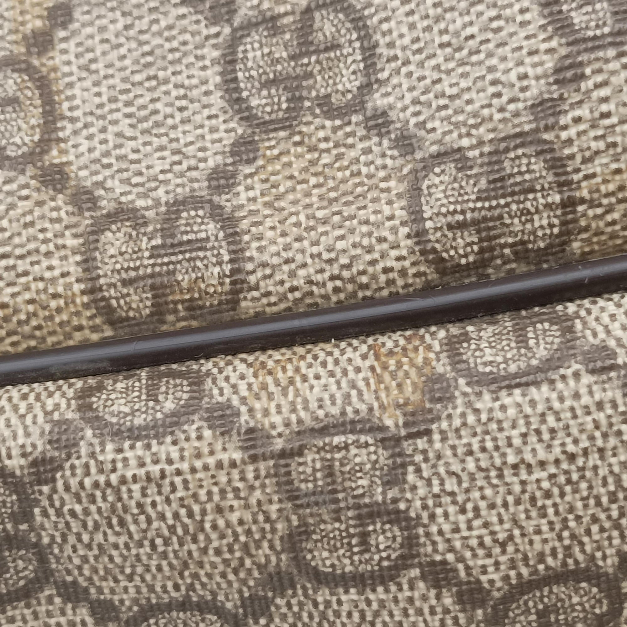 Business Brown × Beige PVC coated canvas 289892 F012525667ビジネス ブラウン × ベージュ PVCコーティングキャンバス 289892 F012525667
