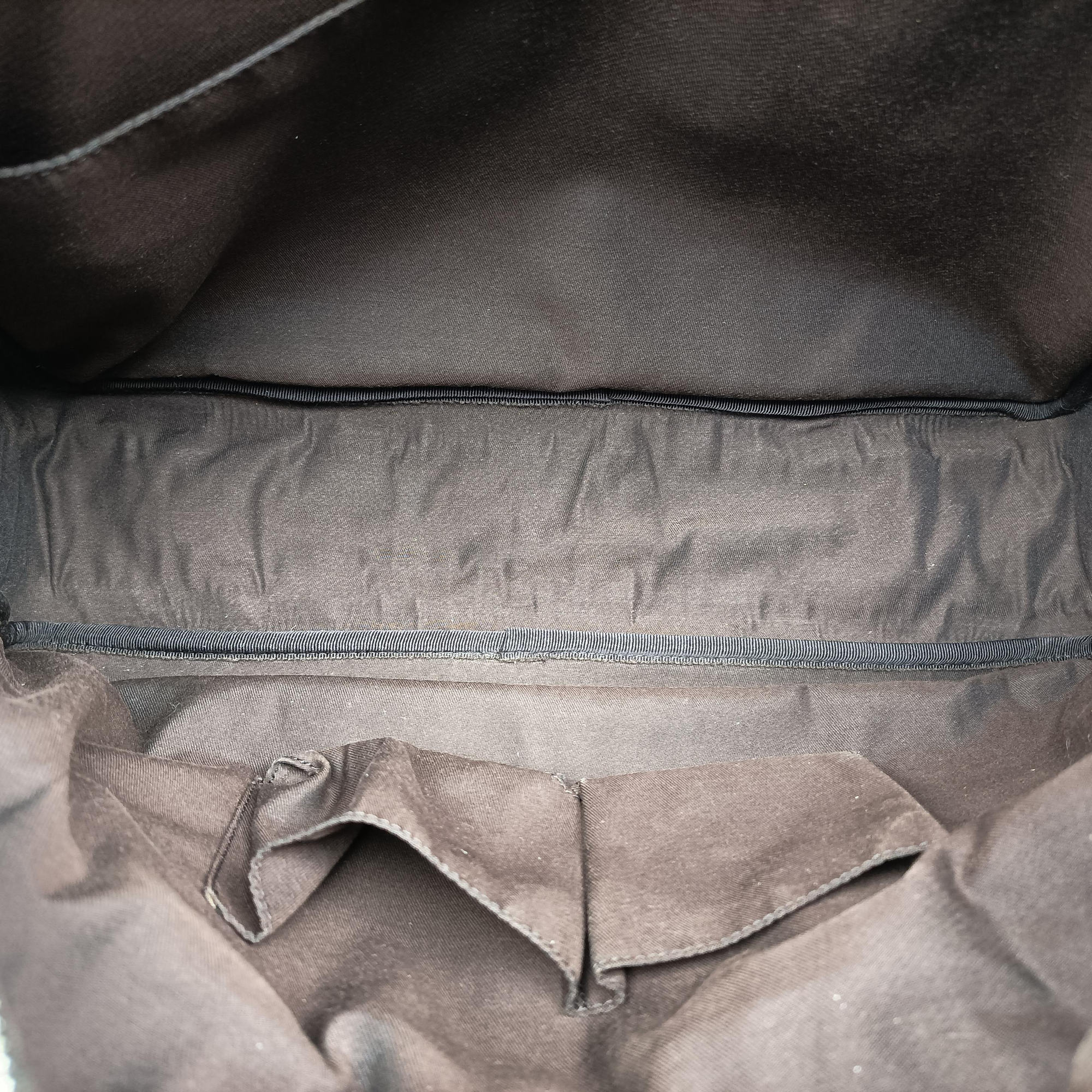 Business Brown × Beige PVC coated canvas 289892 F012525667ビジネス ブラウン × ベージュ PVCコーティングキャンバス 289892 F012525667