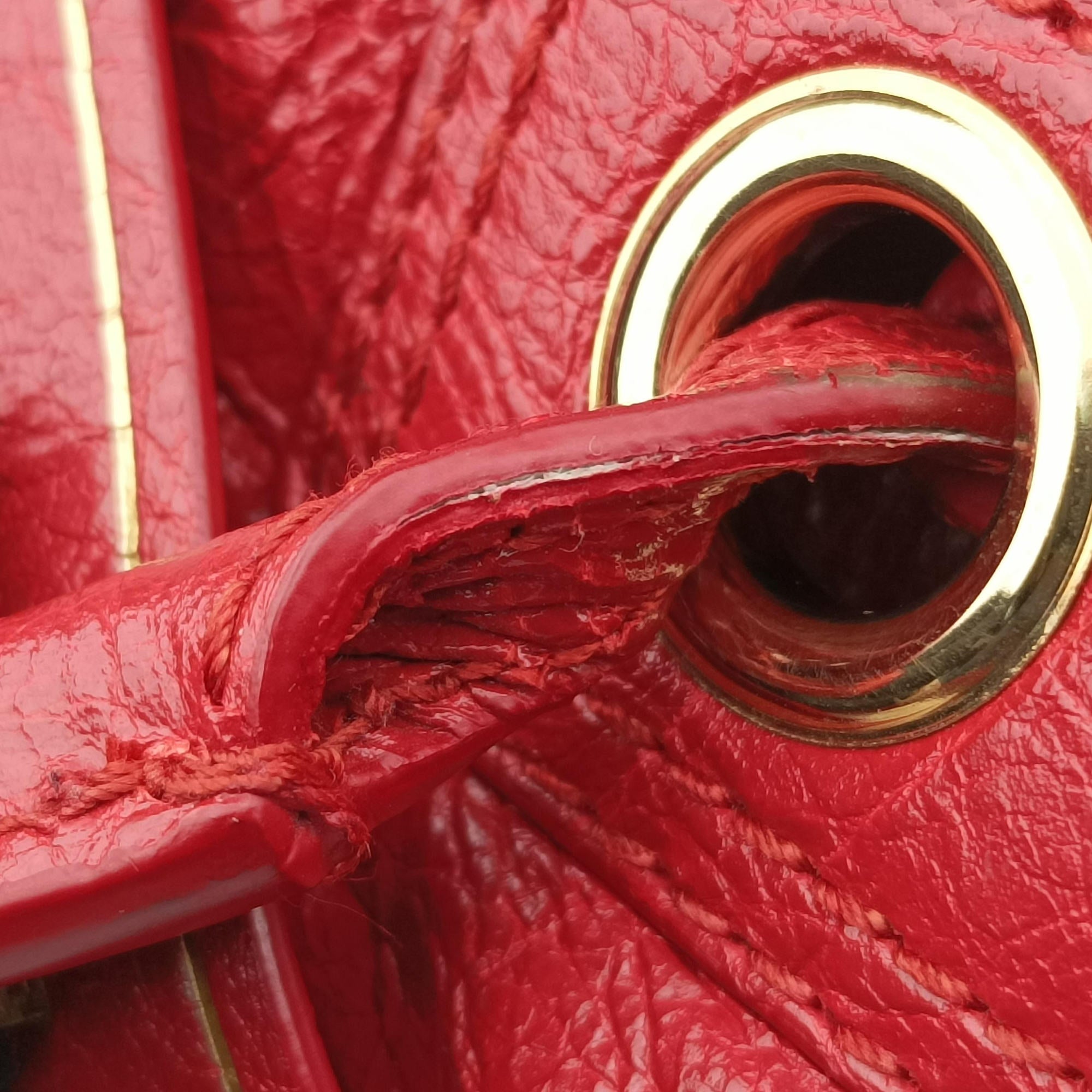 Blanket Square Red Arena Lambskin 466541 466541.6313.B.002123ブランケット スクエアS レッド アリーナ レザー 466541 466541.6313.B.002123